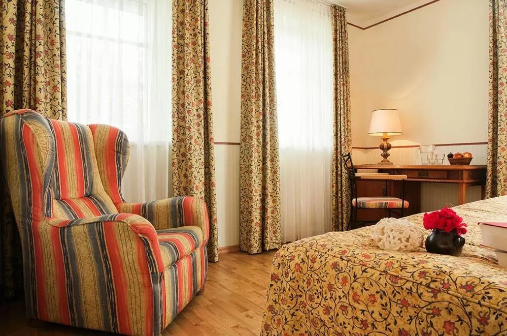 Decorative detail, Bed in Landgasthof & Hotel Jagdhof