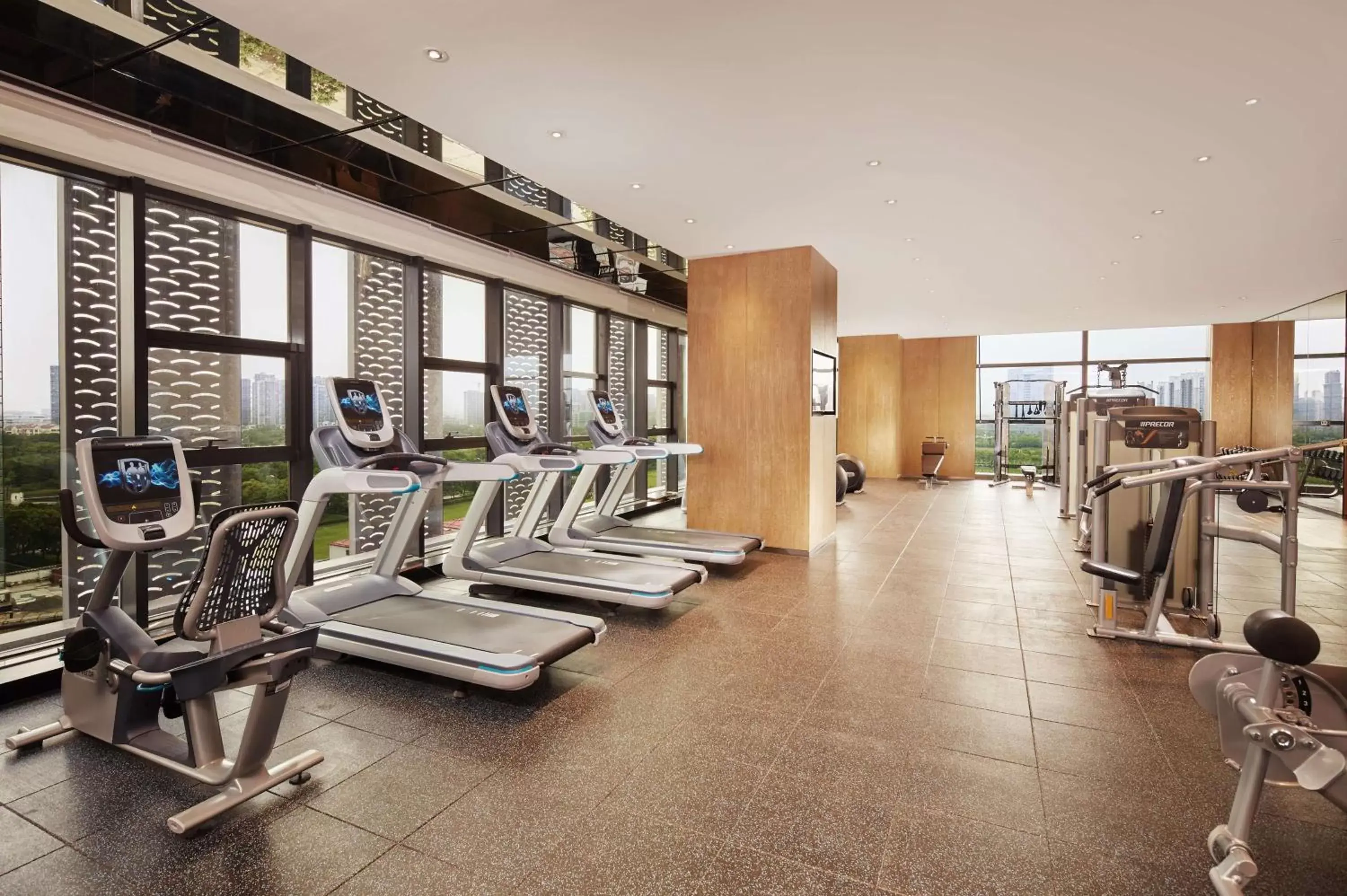 Fitness centre/facilities, Fitness Center/Facilities in Hilton Suzhou