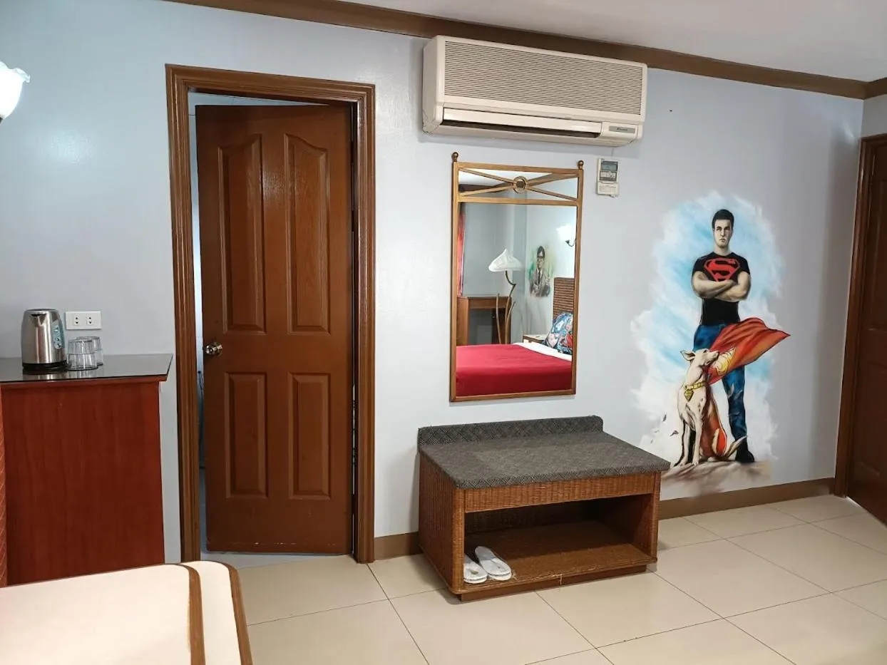 Bed in The Golden Pine Hotel