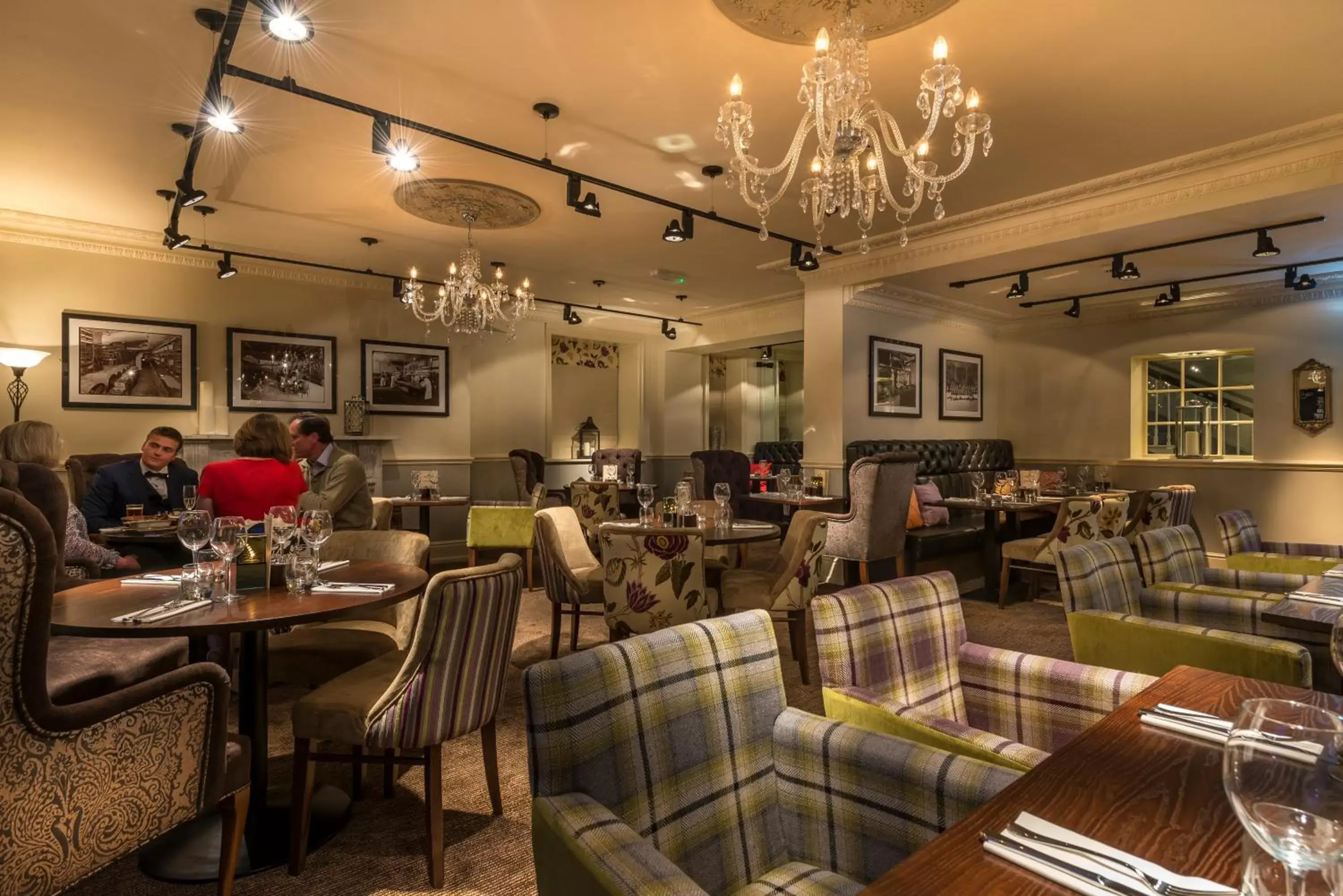 Dining area, Restaurant/Places to Eat in The Kings Head Hotel, Richmond, North Yorkshire