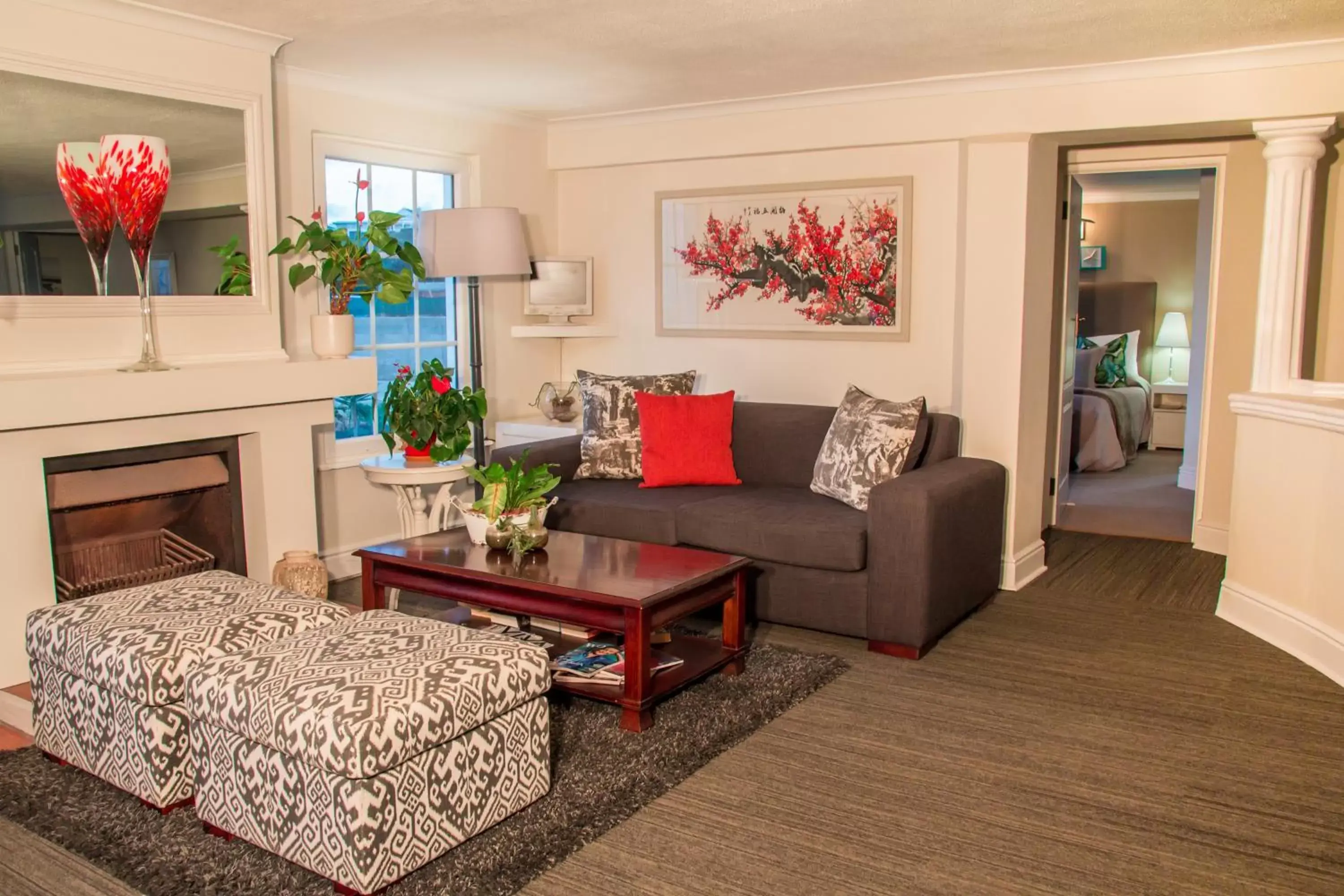 Living room, Seating Area in Milkwood Manor on Sea