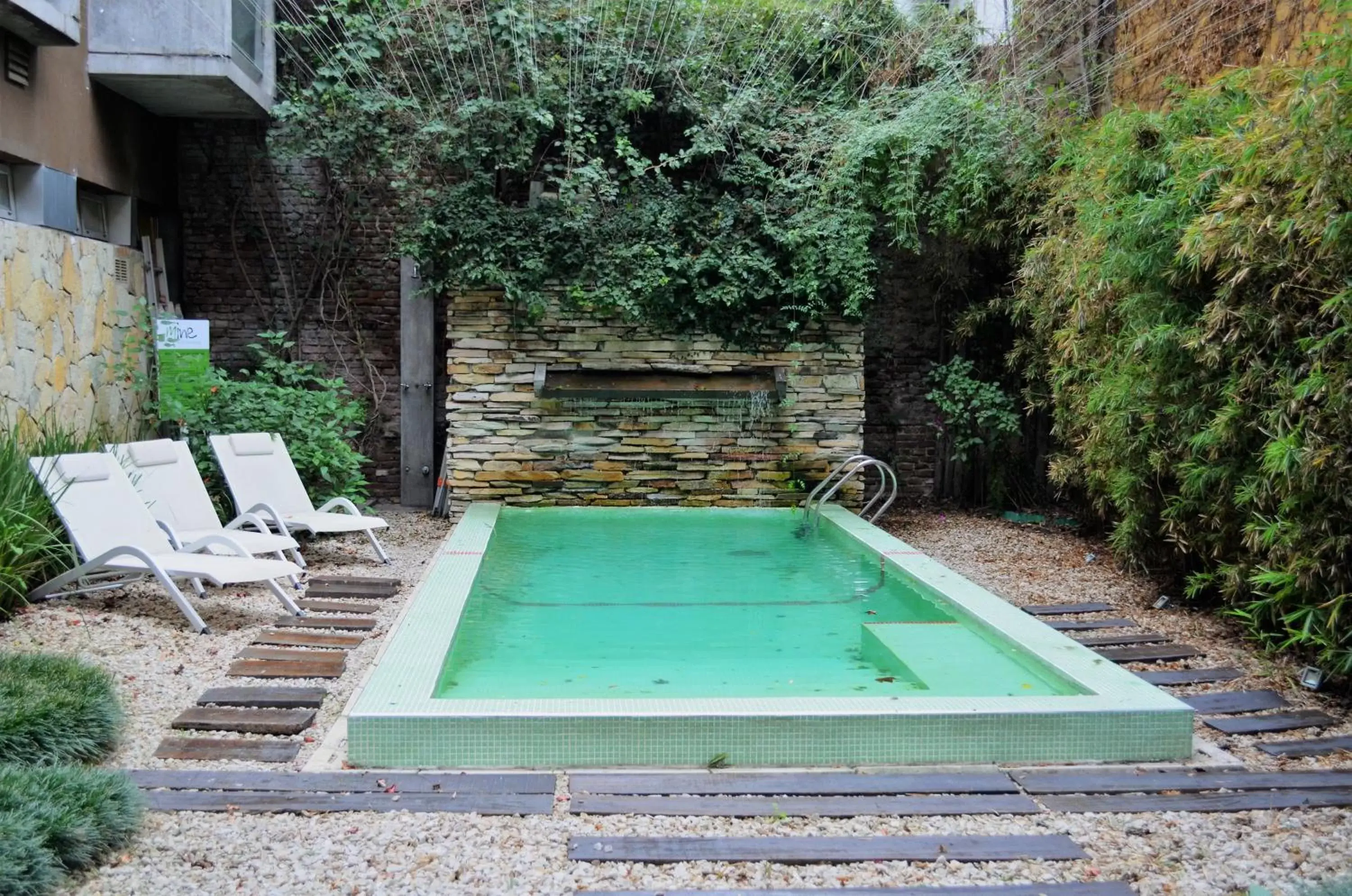 Swimming Pool in Mine Hotel