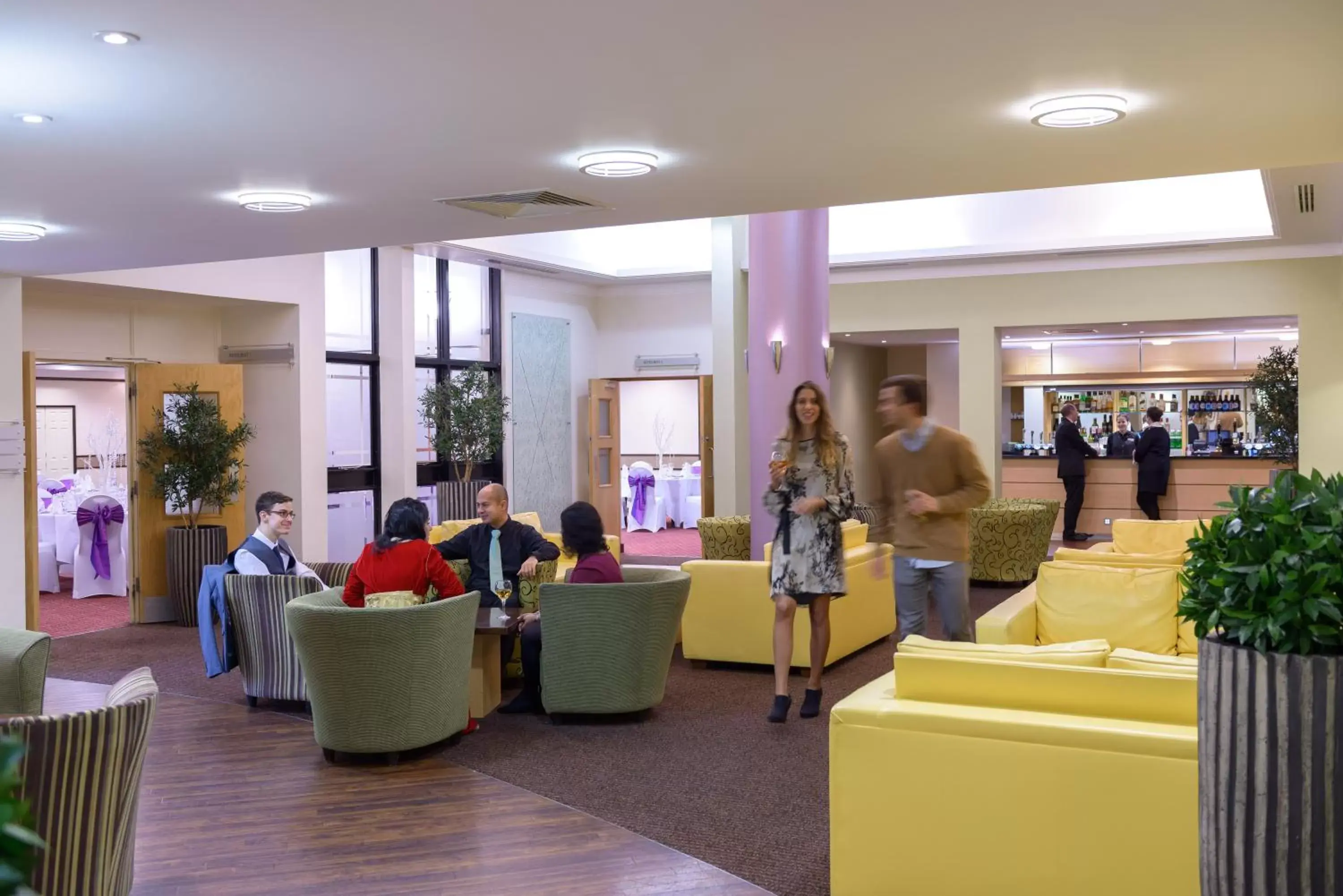 Lounge or bar in Cranfield Management Development Centre