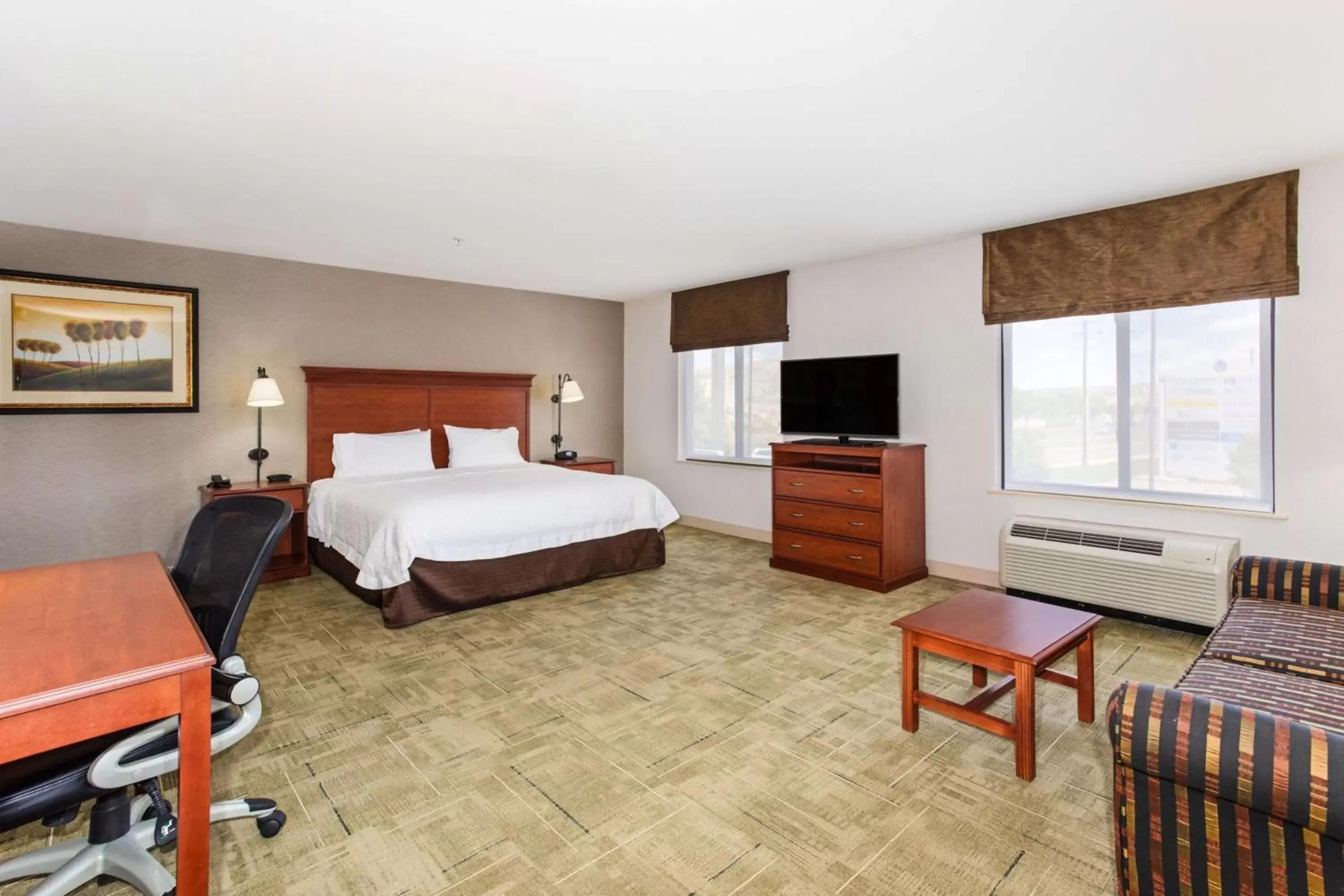 Bedroom in Hampton Inn Rock Springs