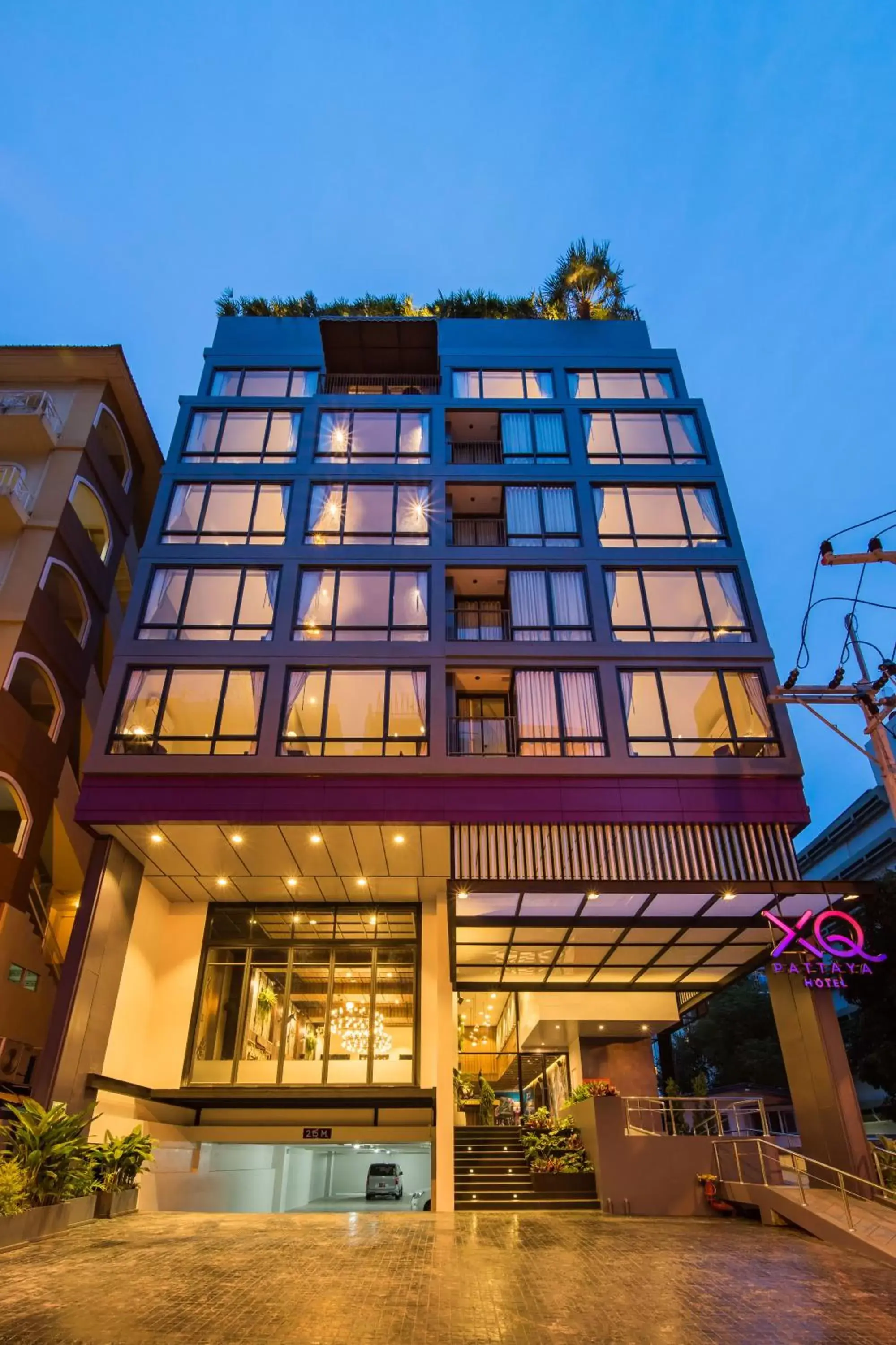 Property building in XQ Pattaya Hotel Property building in XQ Pattaya Hotel
