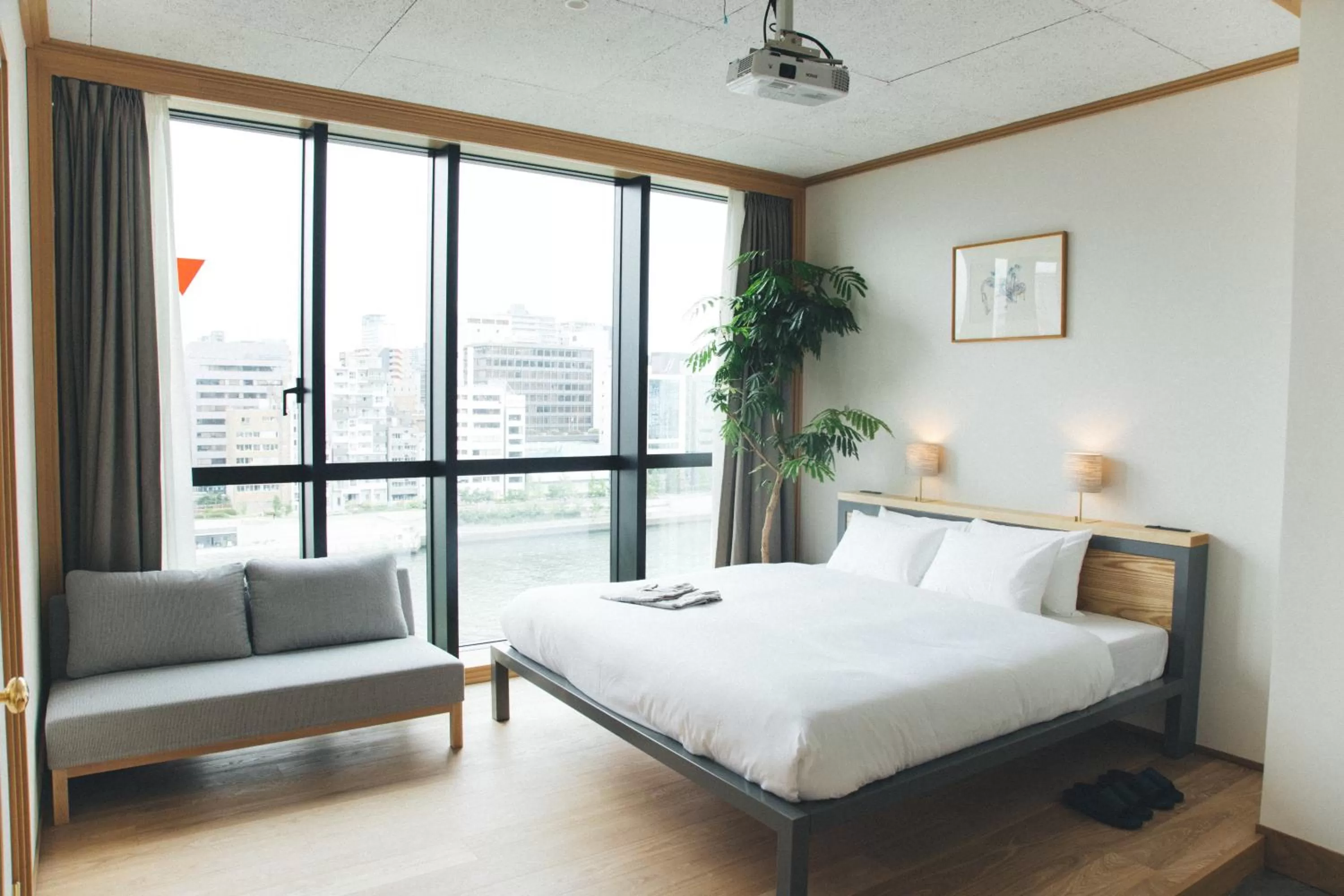 Photo of the whole room, Bed in Hotel Noum OSAKA