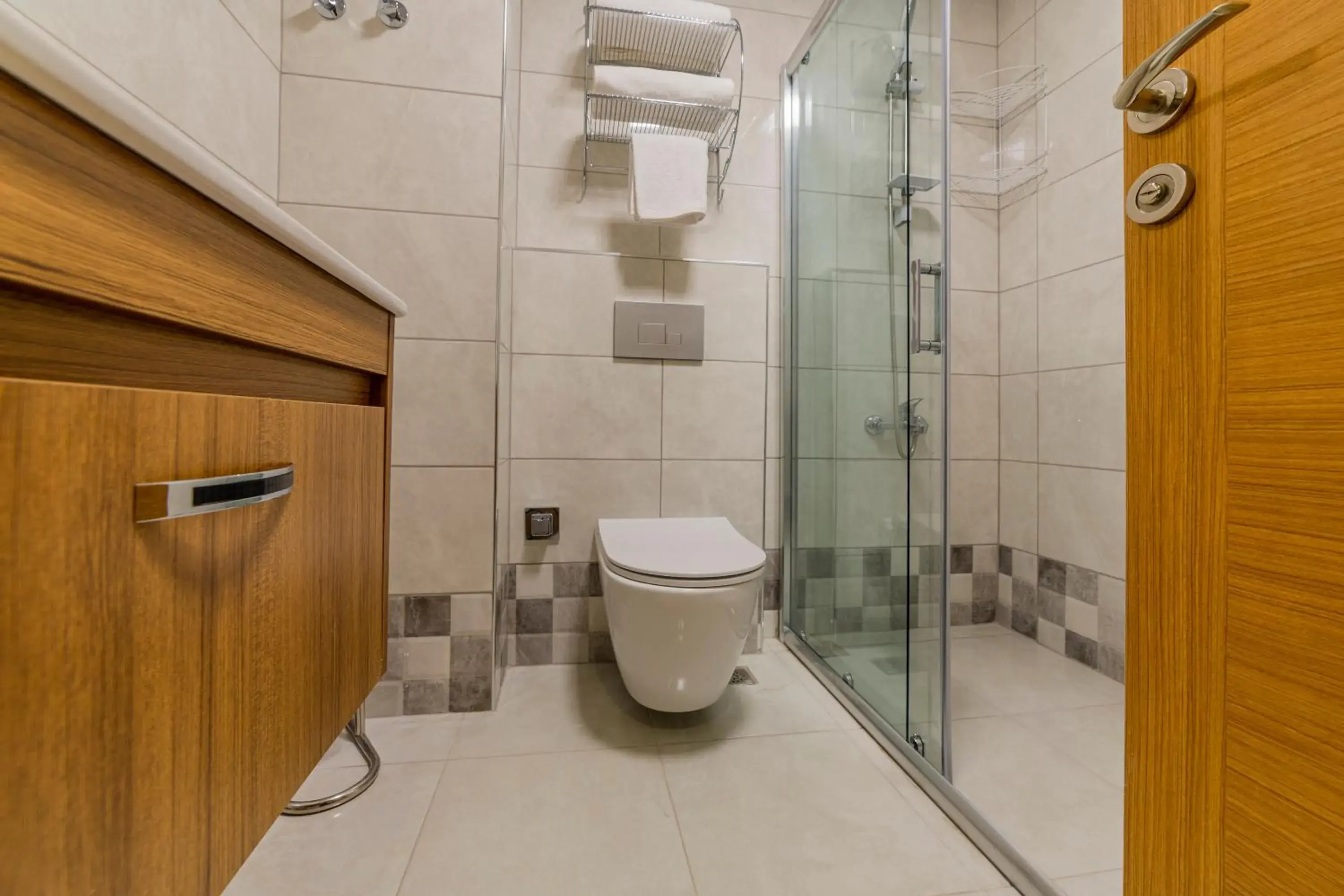Shower, Bathroom in Antalya Business Hotel