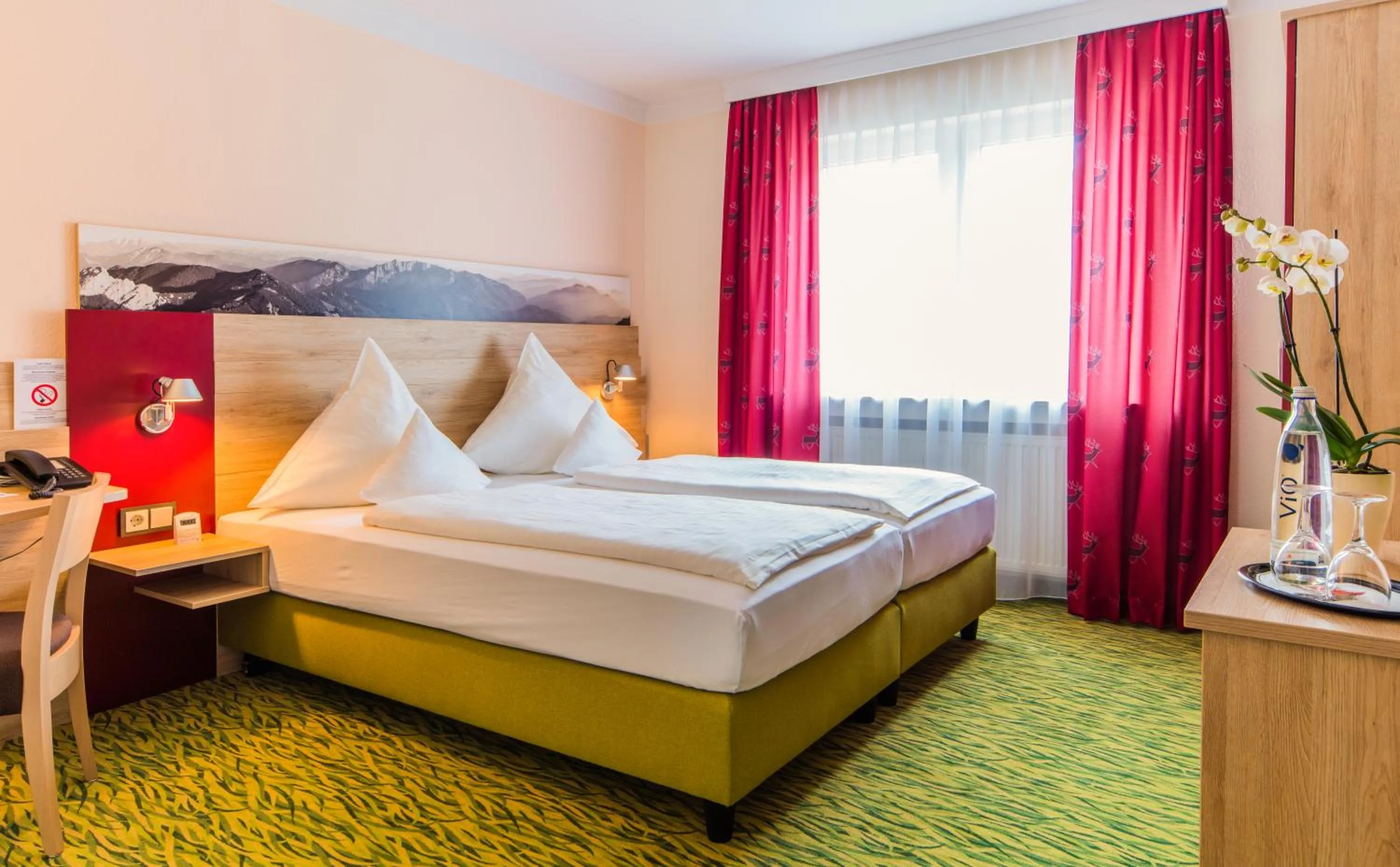 Bed in Ambient Hotel am Europakanal