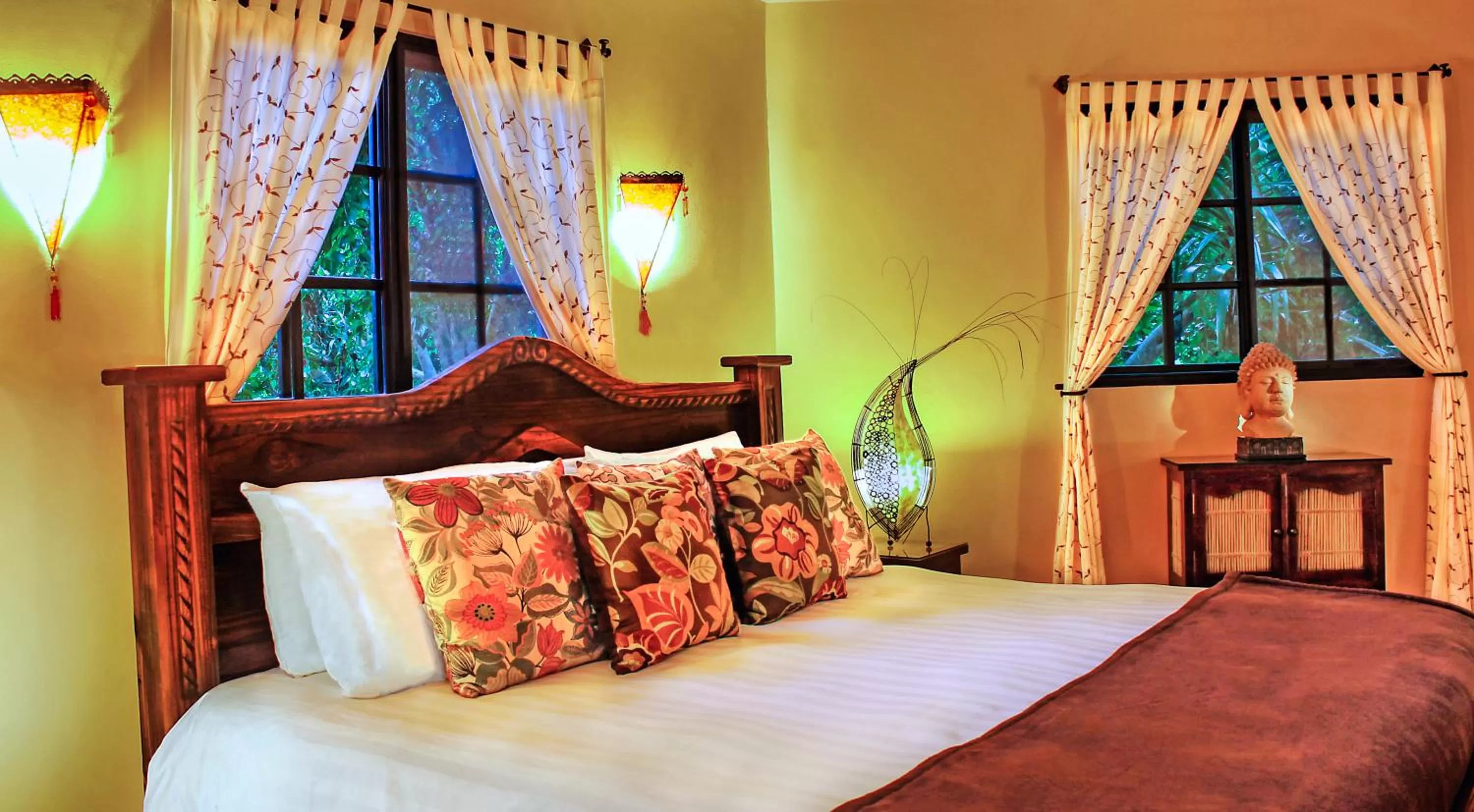 Bed in Boquete Garden Inn