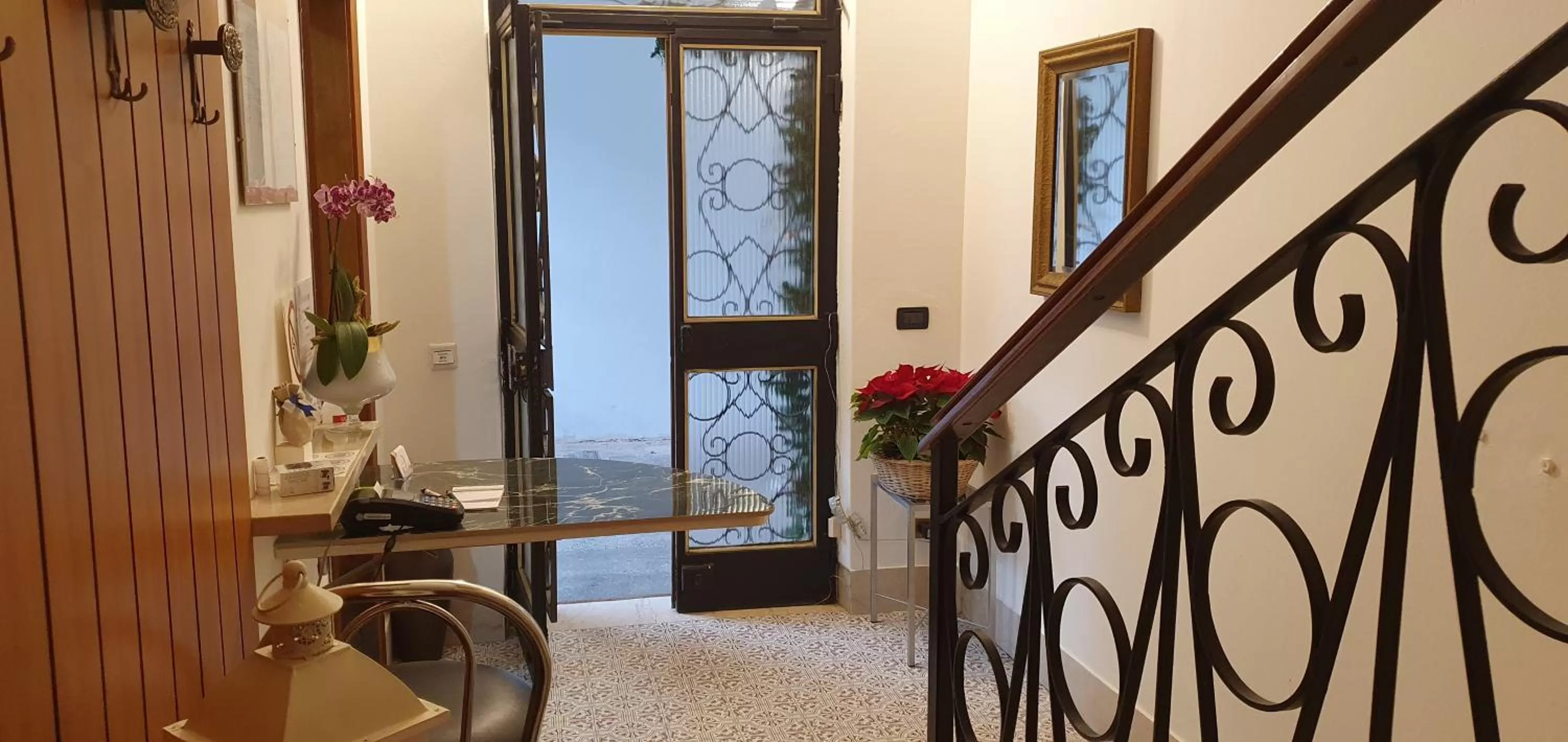 Lobby or reception in Le Rustiche Foresteria