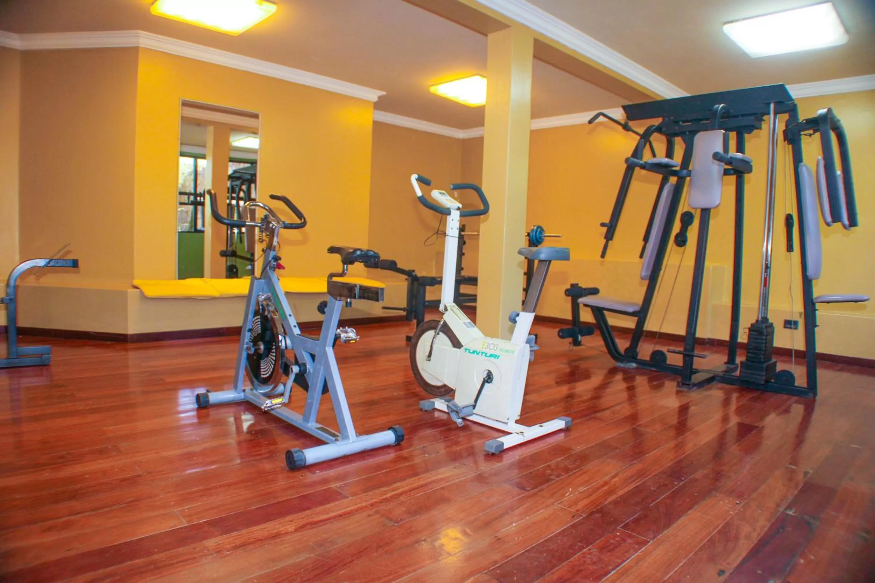 Fitness centre/facilities in Hotel Los Parrales
