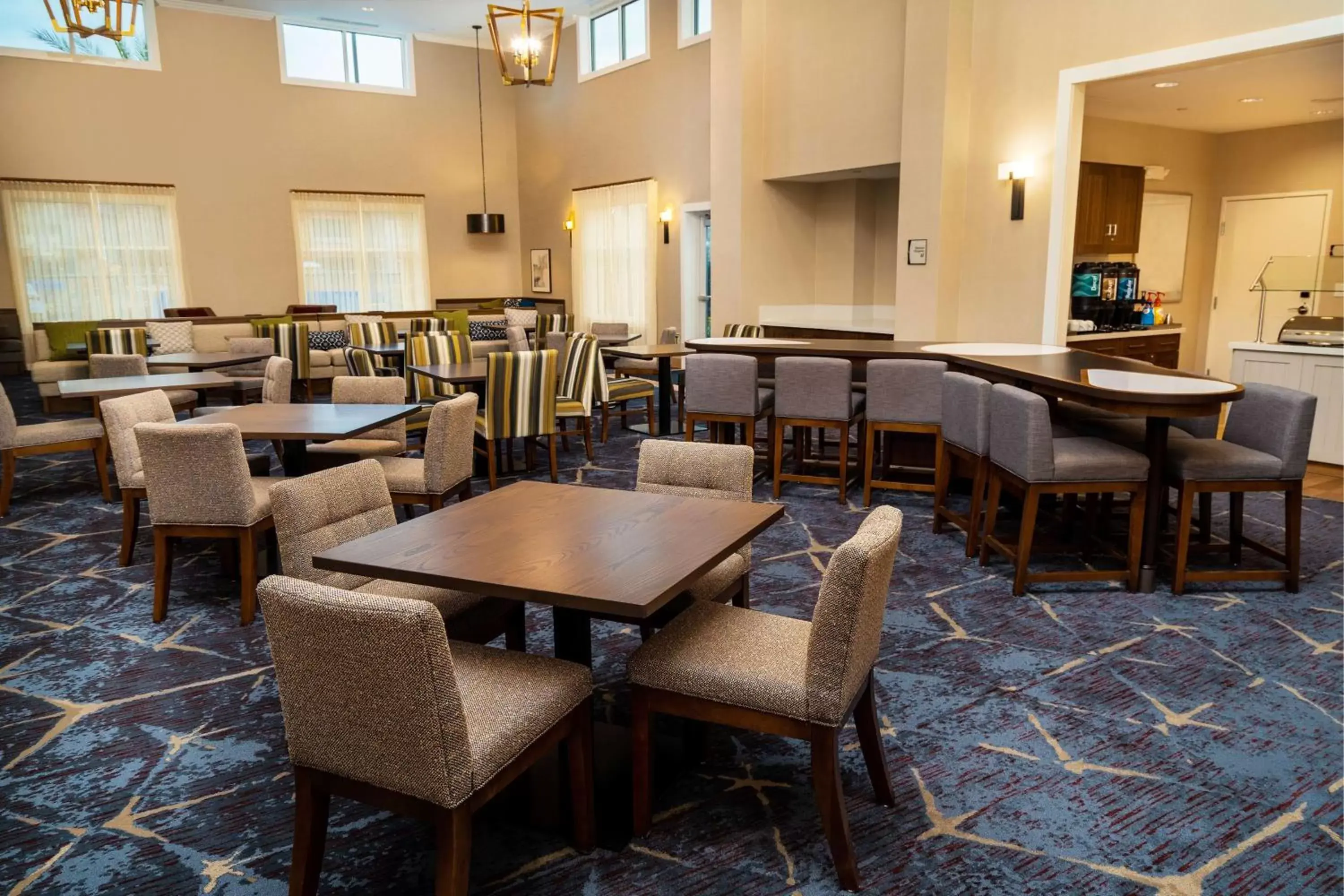 Dining area, Restaurant/Places to Eat in Homewood Suites By Hilton Rancho Cordova, Ca