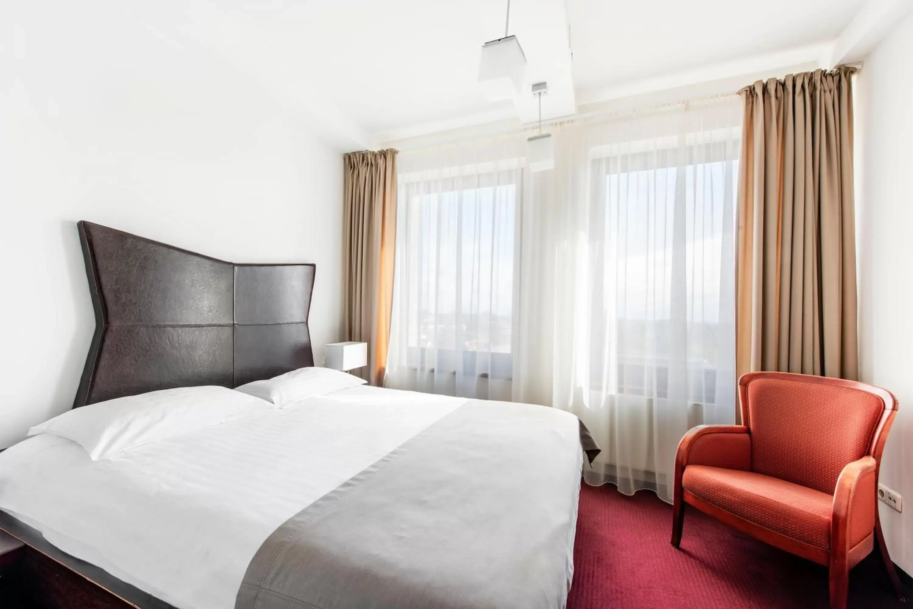 Bed in Amberton Hotel Klaipeda