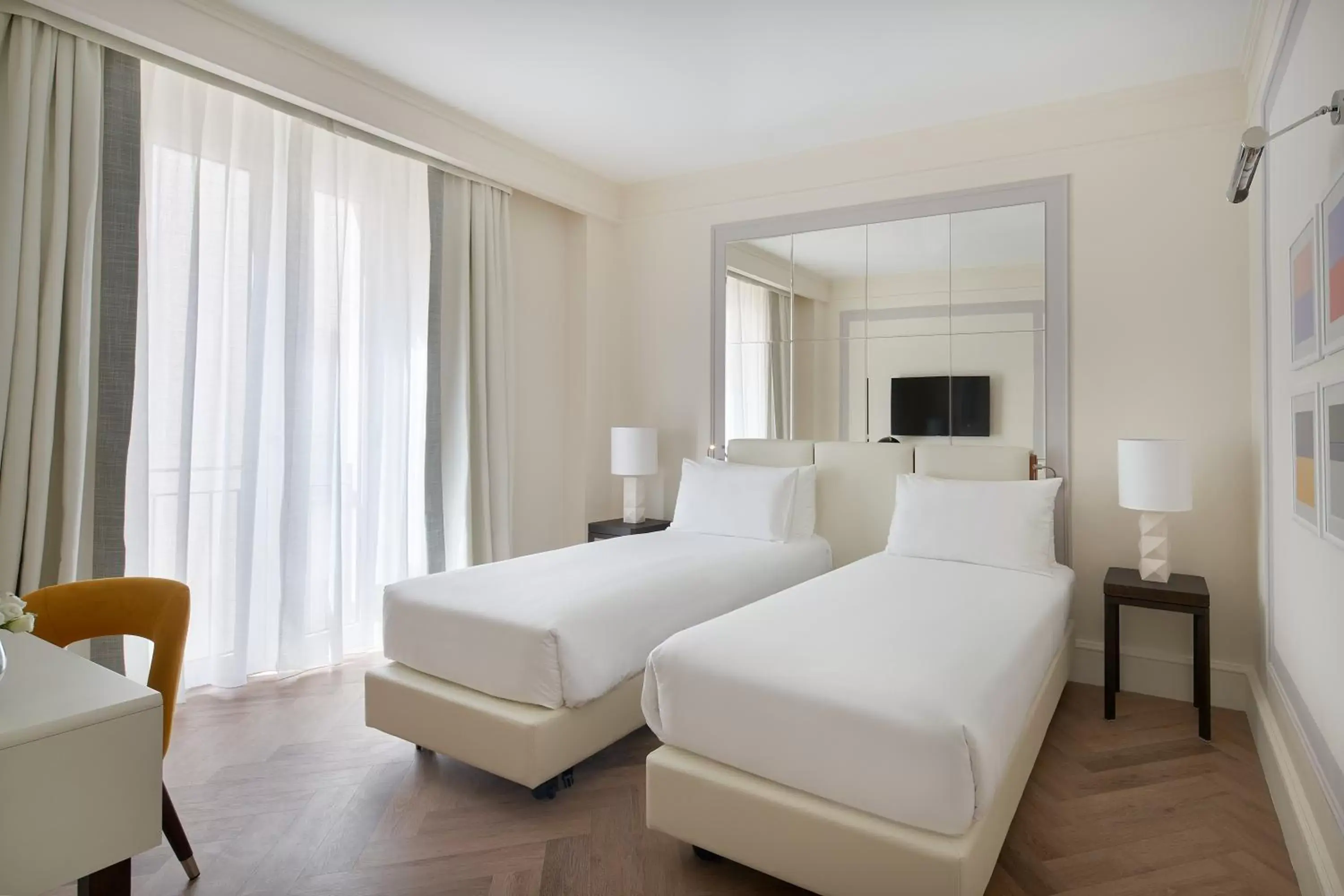 Bed in UNAHOTELS Trastevere Roma