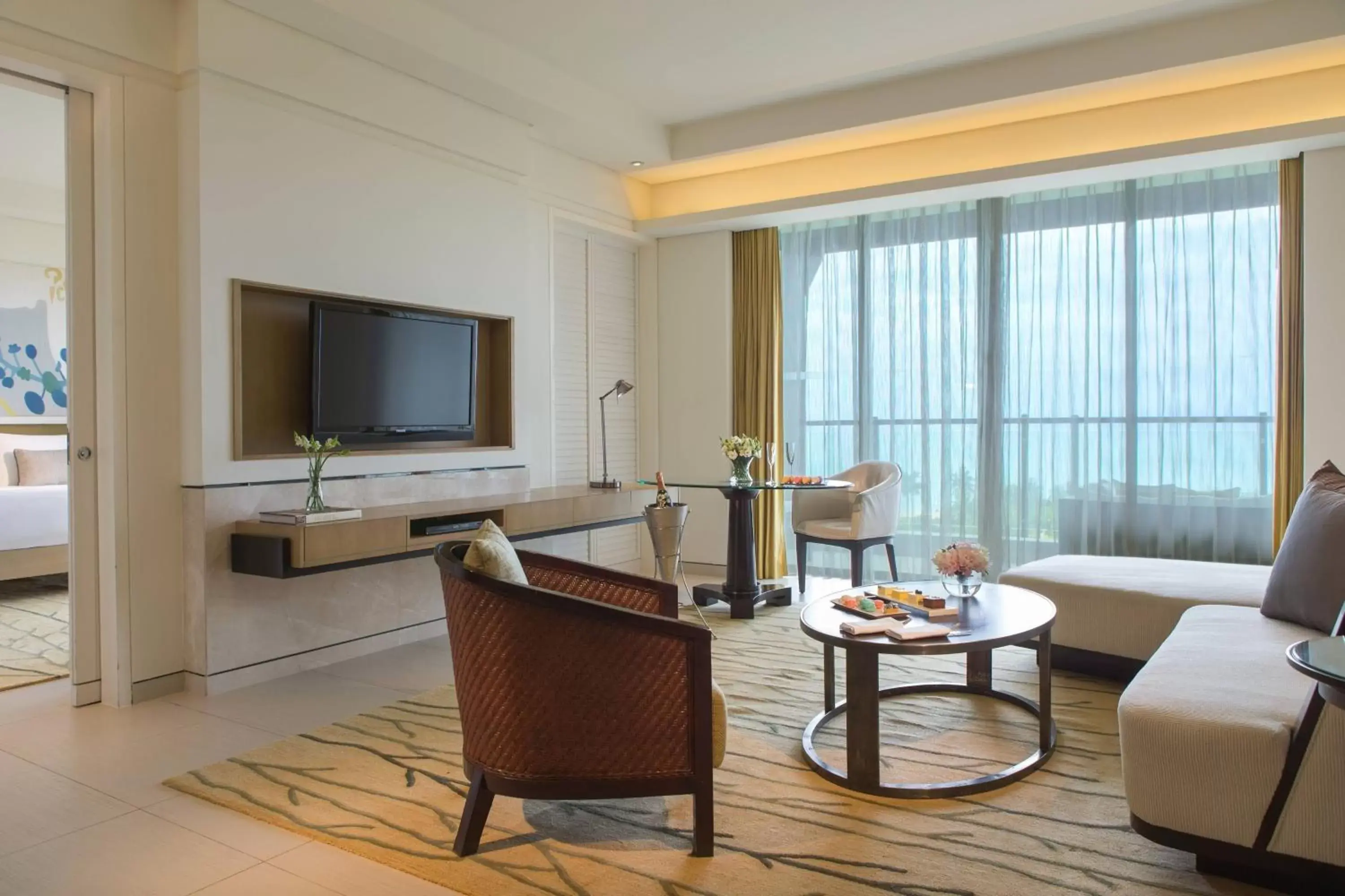 Living room, Seating Area in Renaissance Sanya Haitang Bay Resort