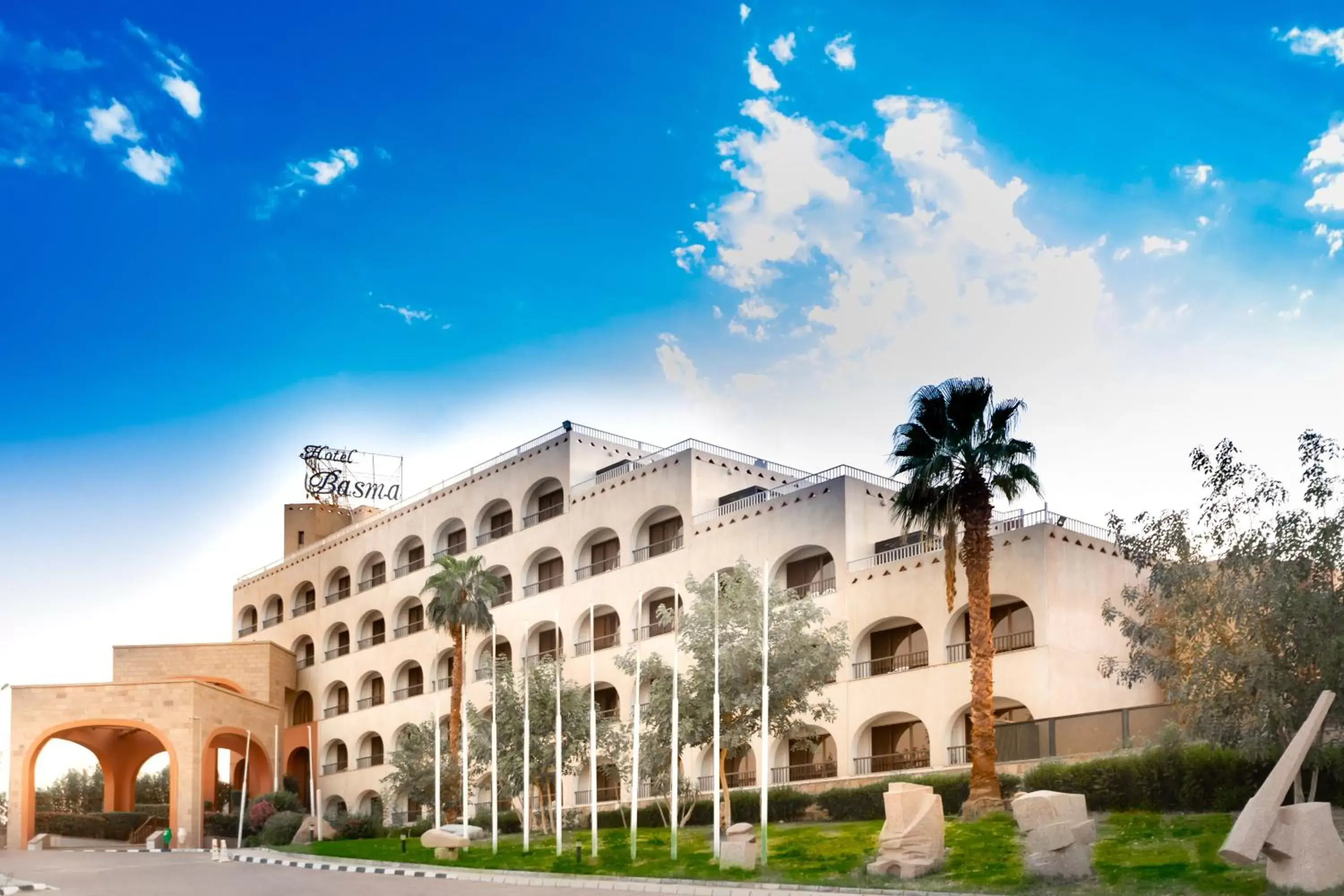 Facade/entrance, Property Building in Basma Hotel Aswan