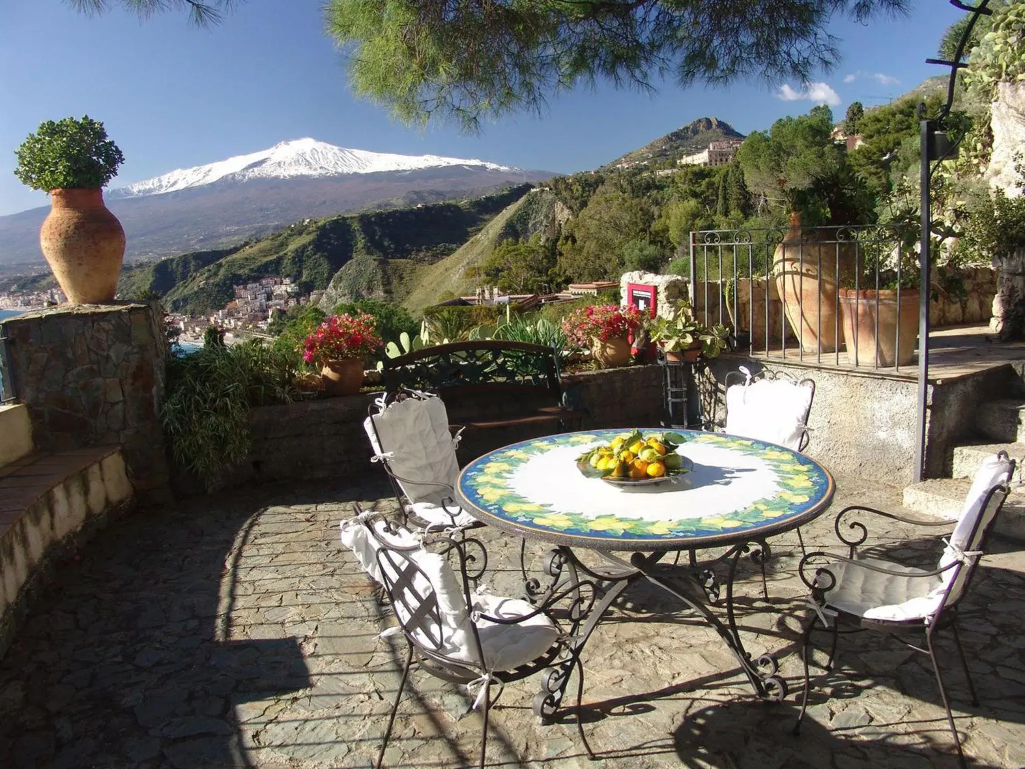 Patio in Hotel Bel Soggiorno