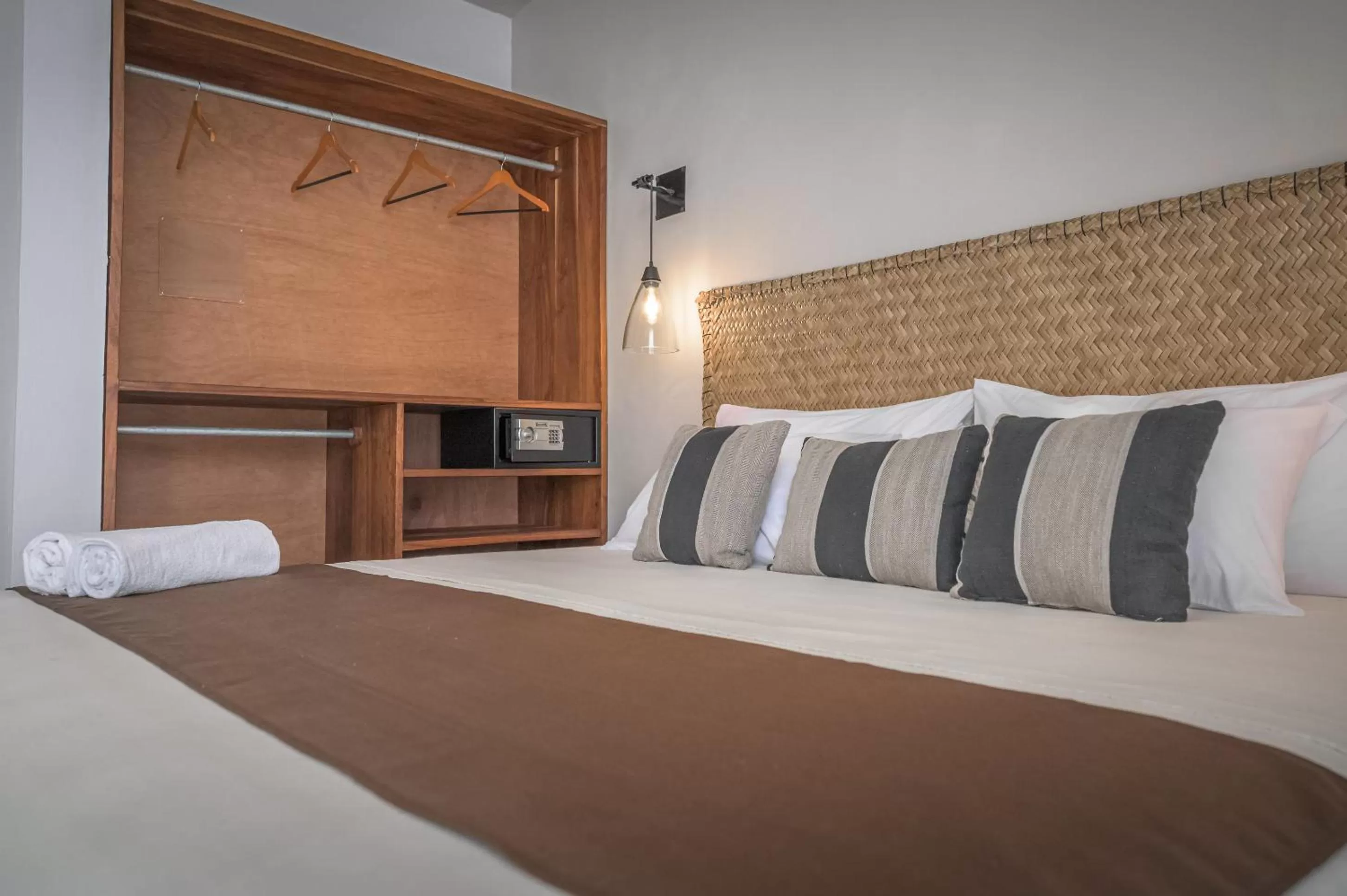 Photo of the whole room, Bed in AGAM Hotel Boutique Bacalar - Adults Only