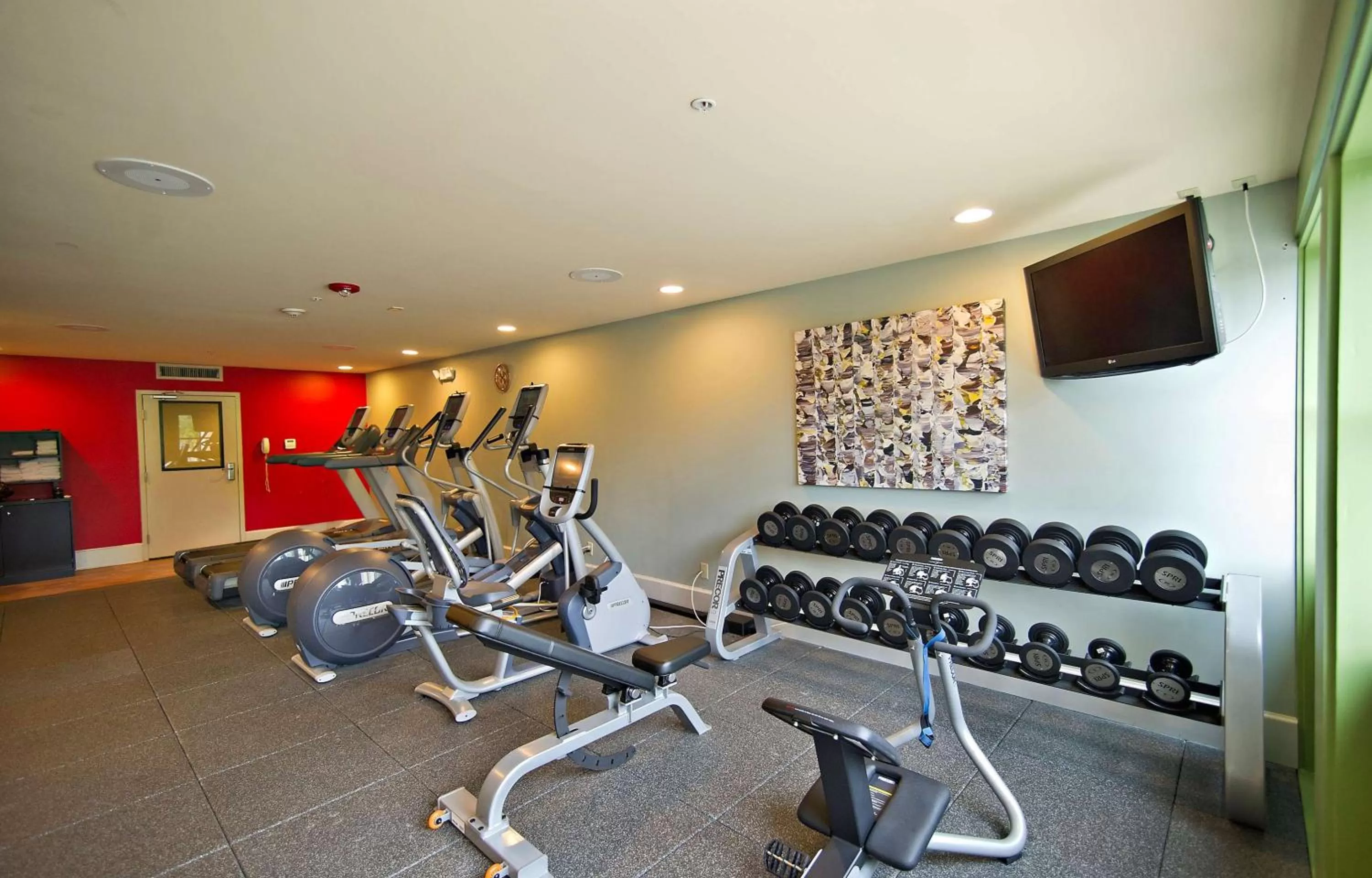 Fitness centre/facilities in DoubleTree Suites by Hilton Hotel Huntsville South