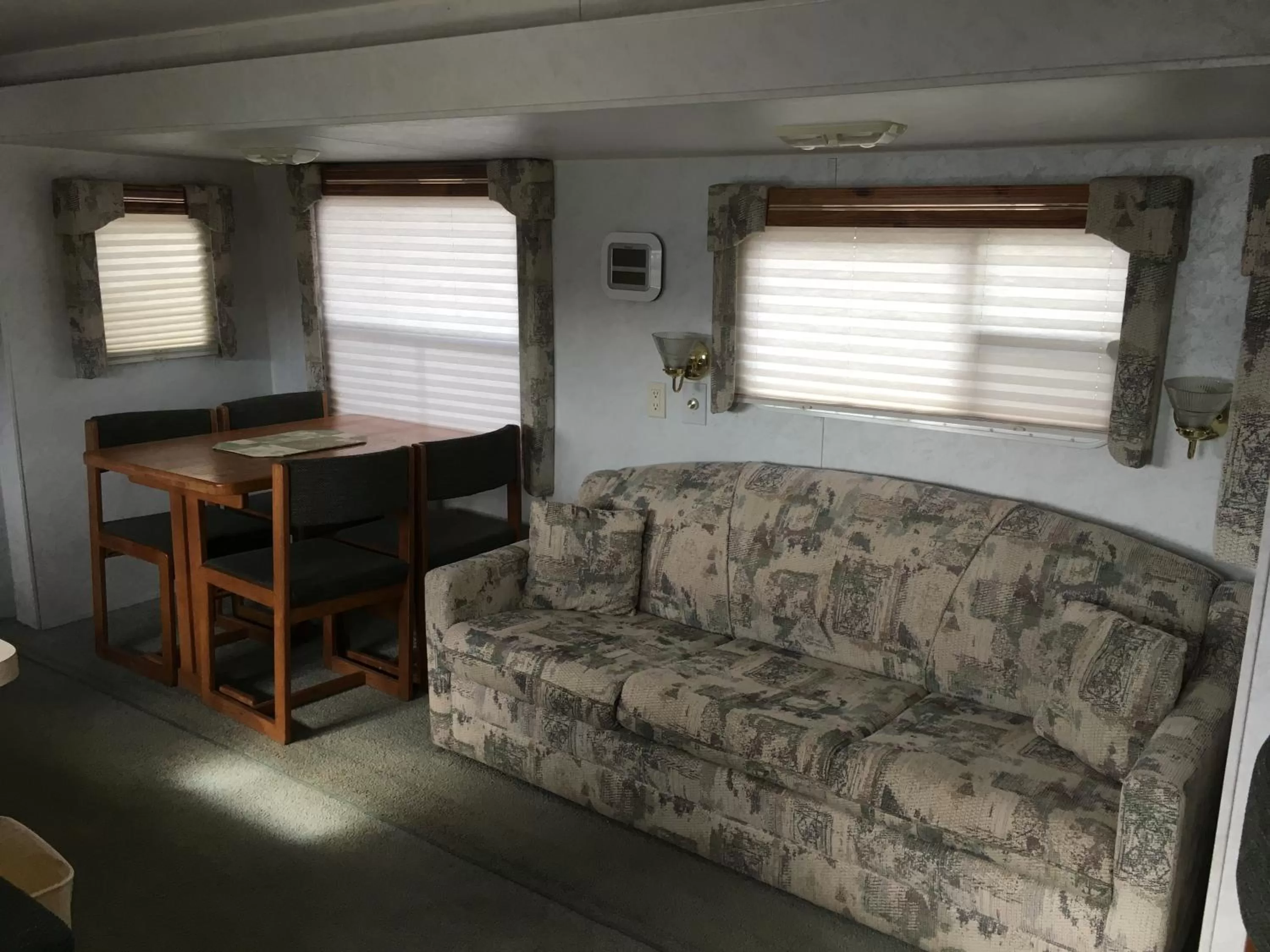 Seating area in The Canyon Motel & RV Park