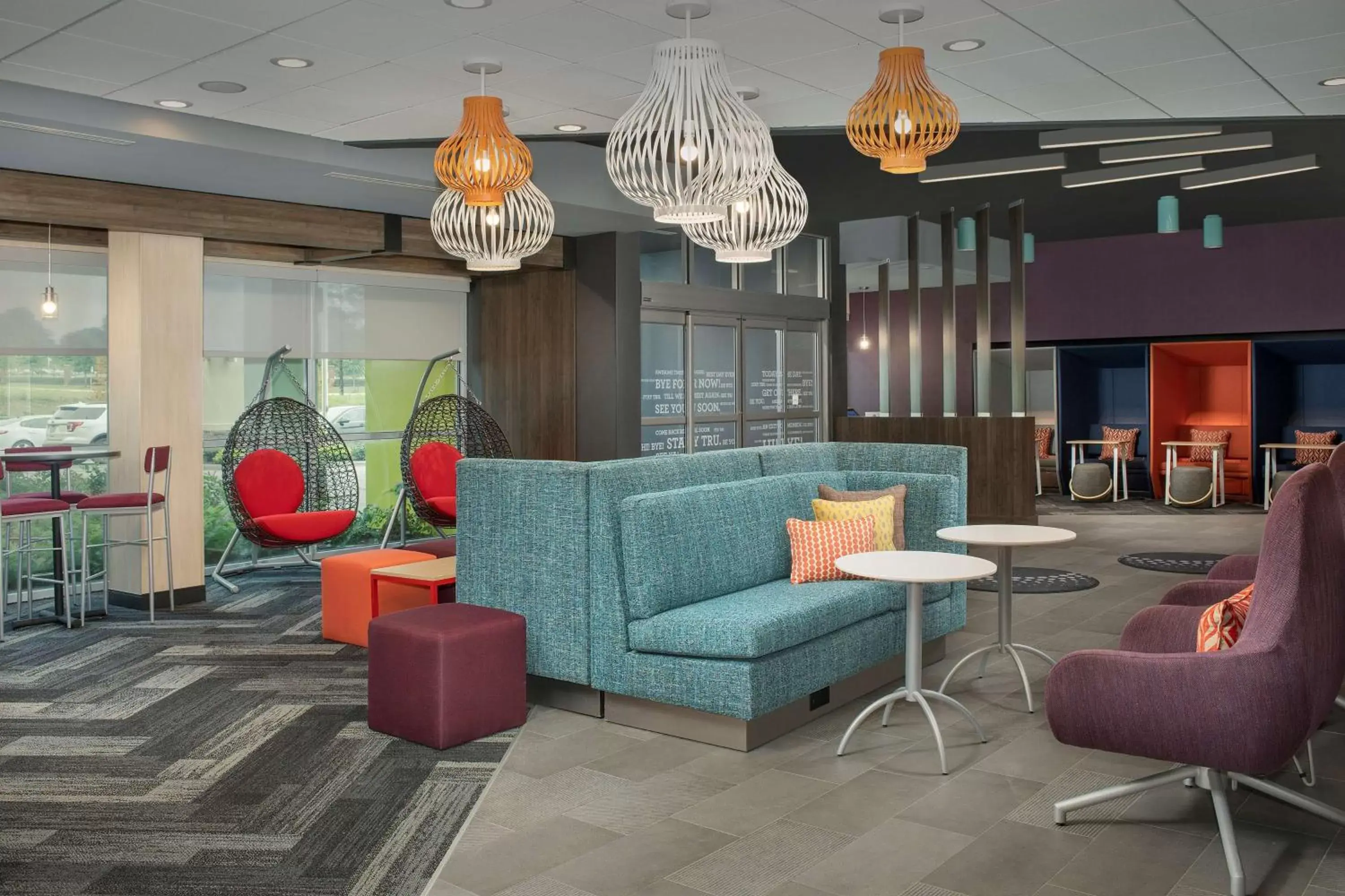 Lobby or reception, Lounge/Bar in Tru By Hilton Charlotte Airport Lake Pointe
