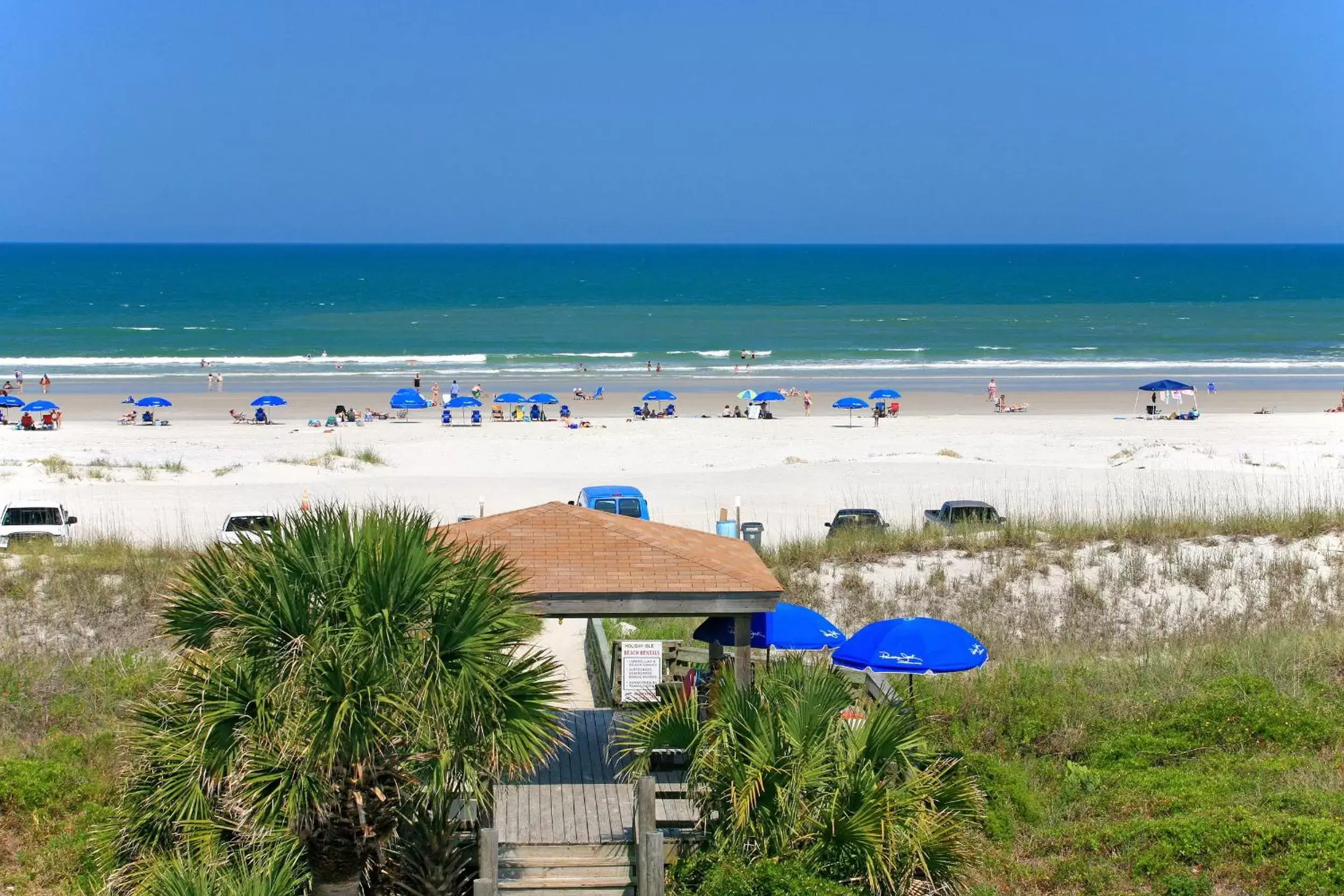 Beach in Guy Harvey Resort on Saint Augustine Beach