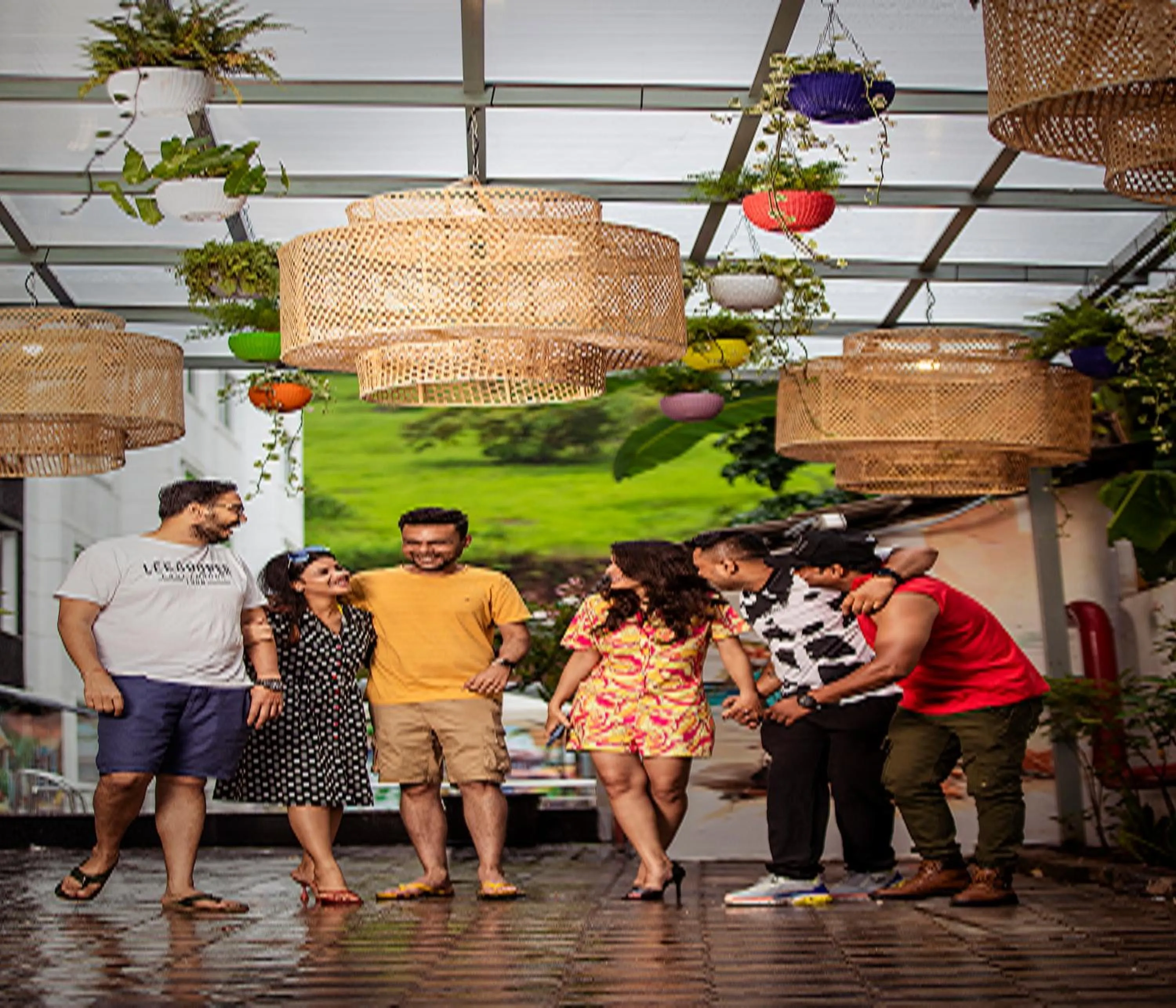Swimming pool in HUE GUH The Porto Candolim