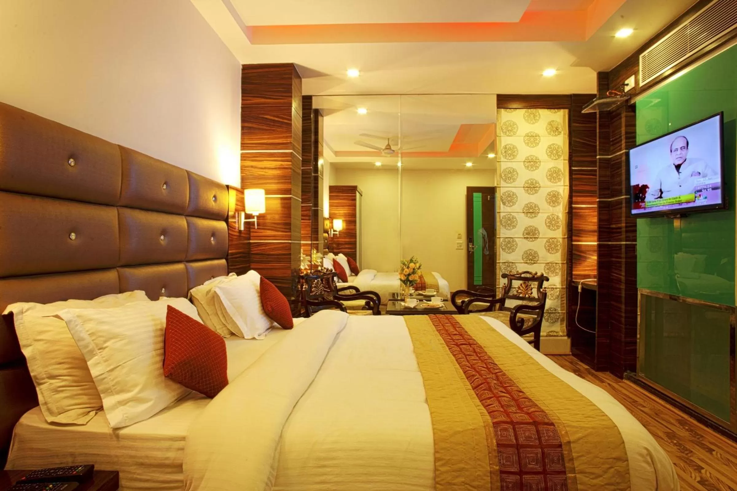 Bedroom, Bed in Hotel Delhi 55 -City Center