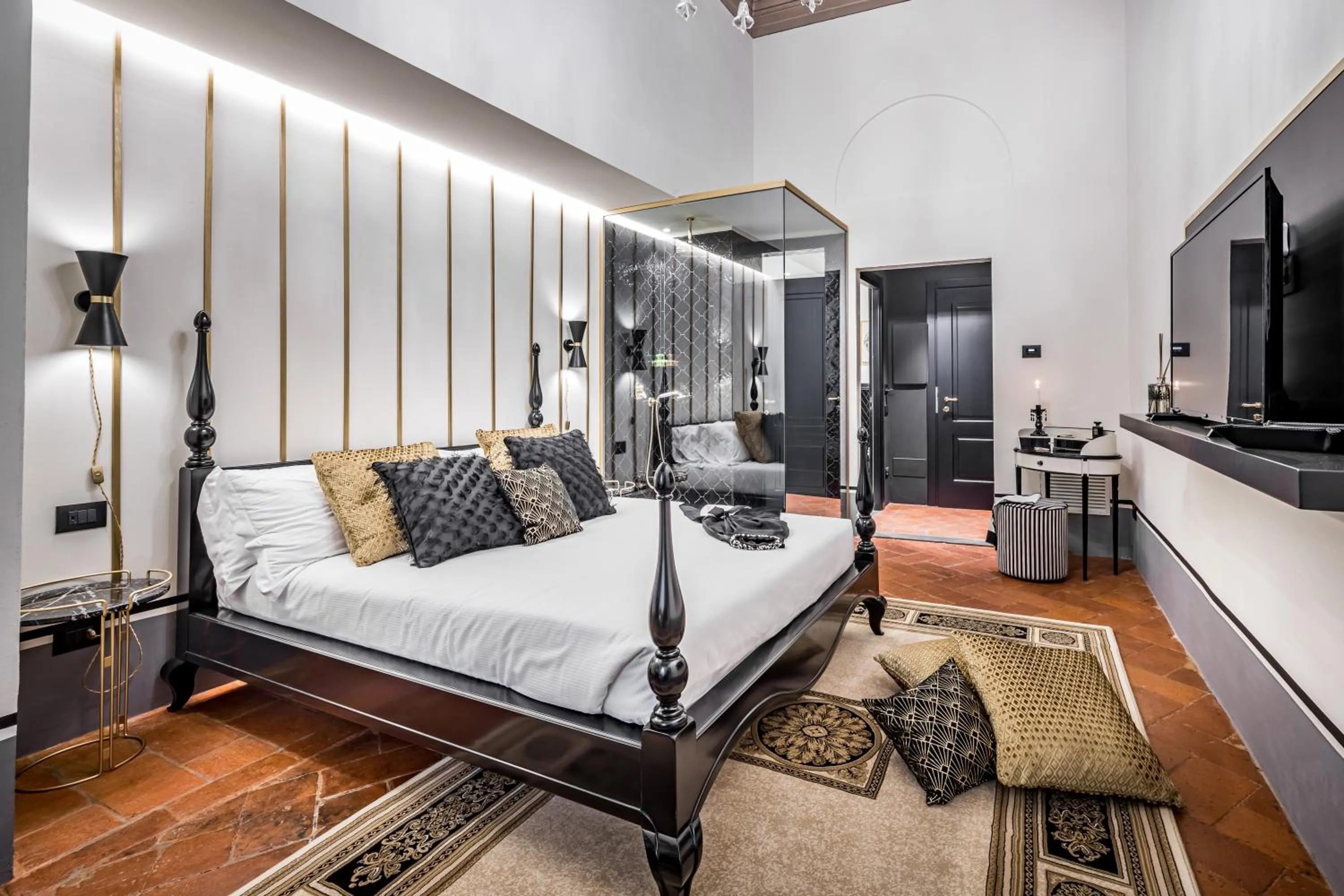 Photo of the whole room, Bed in Palazzo Bianca Cappello Residenza d'Epoca