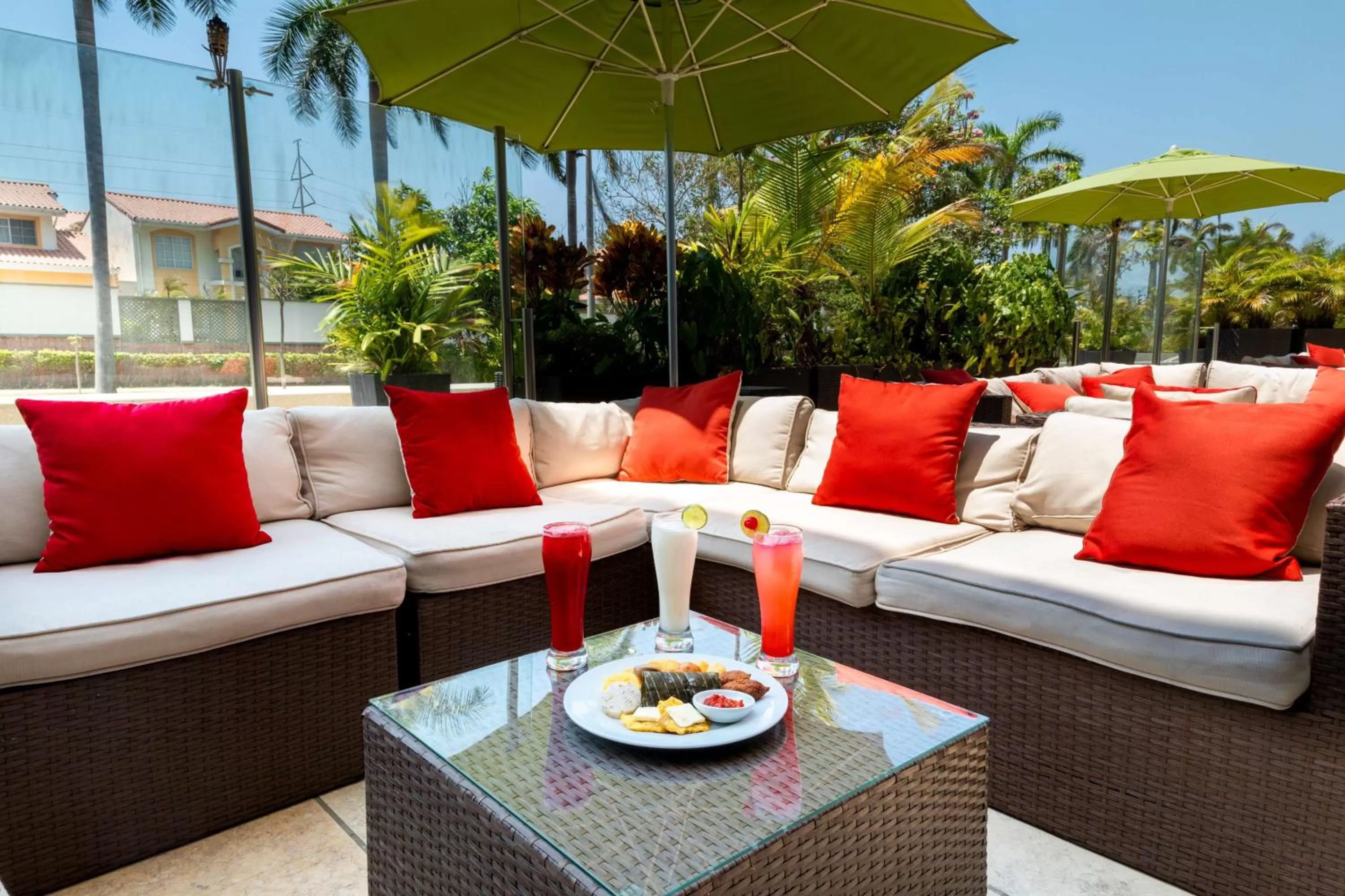Balcony/Terrace in Hilton Garden Inn Barranquilla