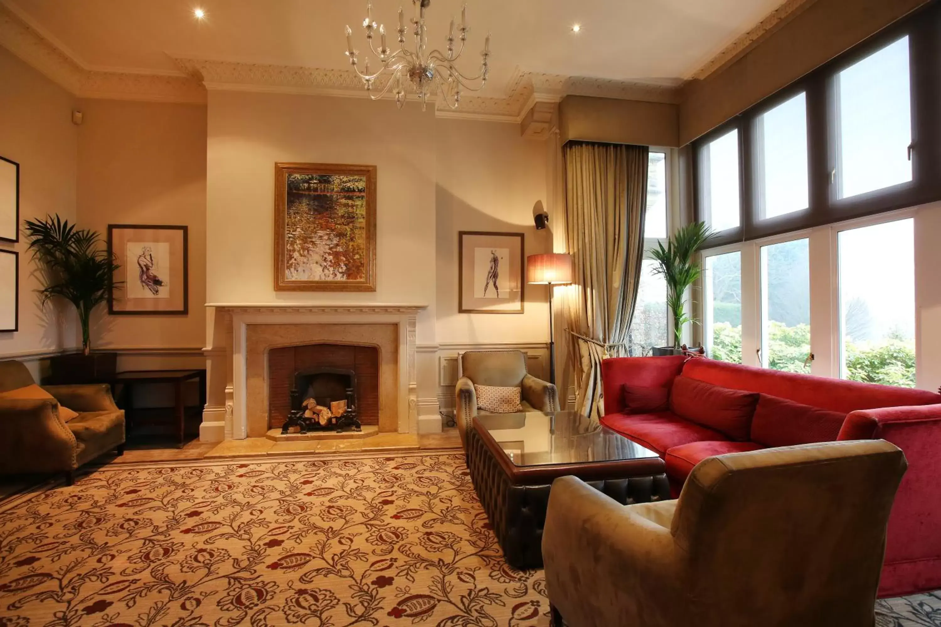 Lounge or bar, Seating Area in Hartsfield Manor