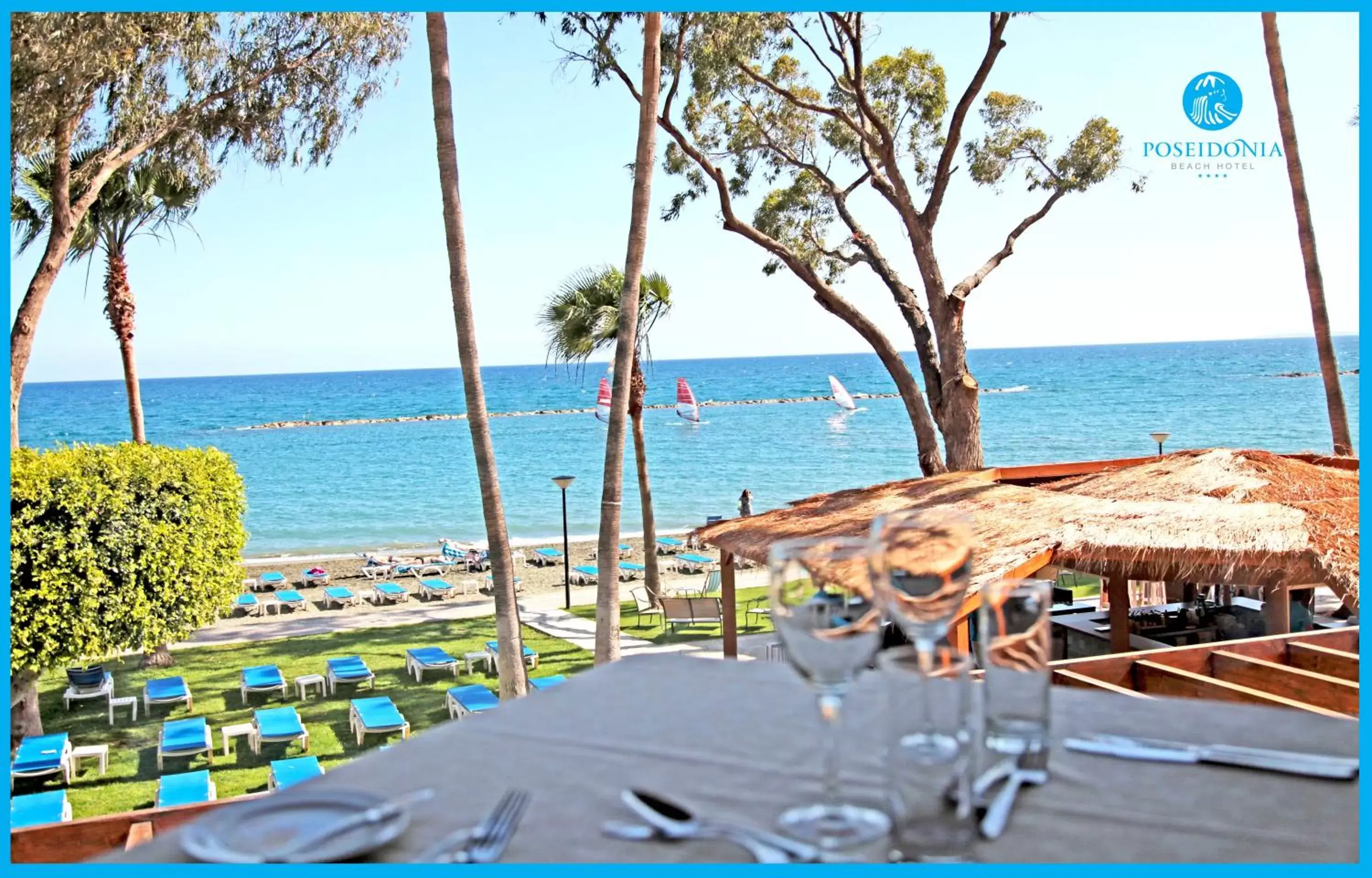 Restaurant/places to eat, Sea View in Poseidonia Beach Hotel