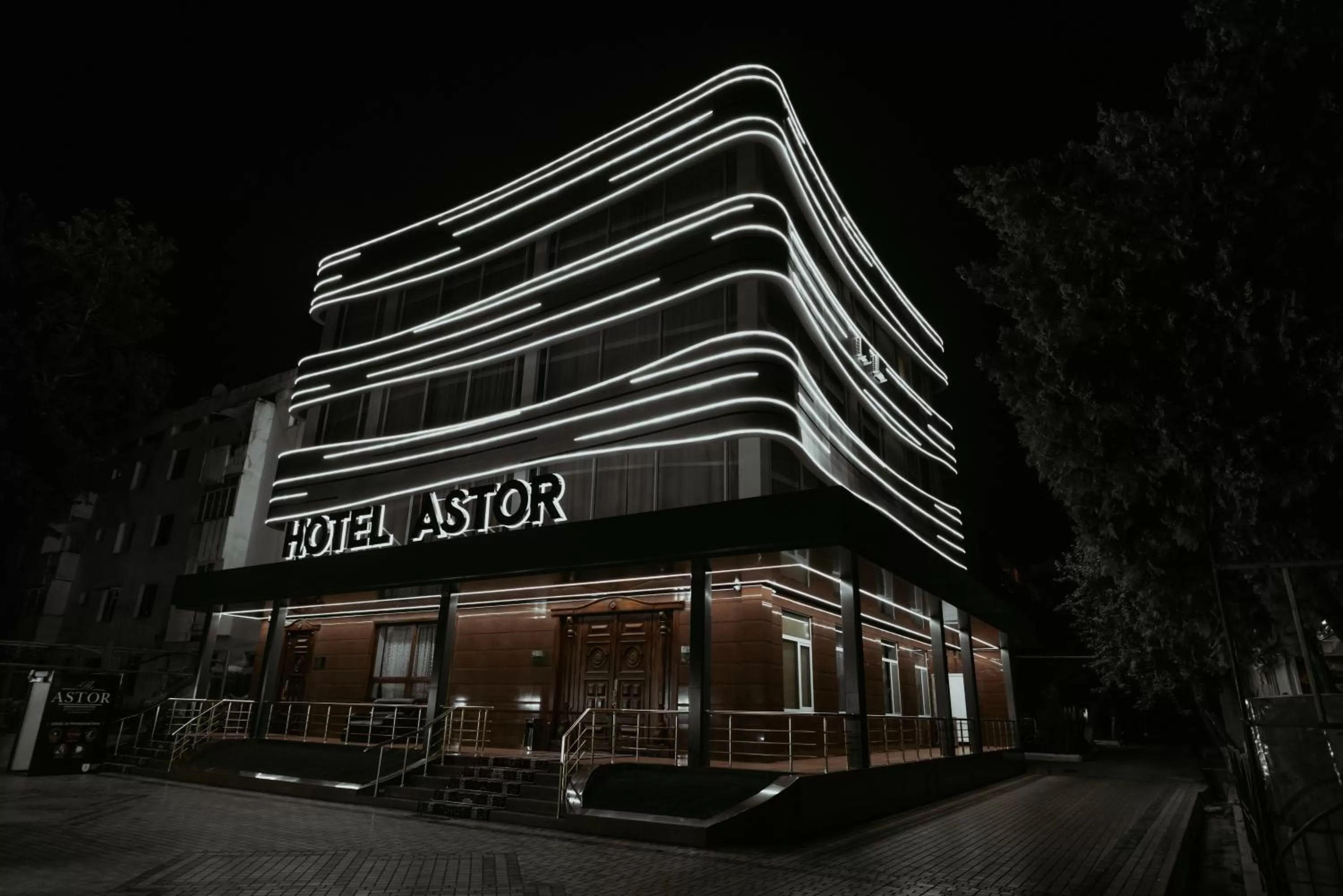 Property building in Astor Hotel