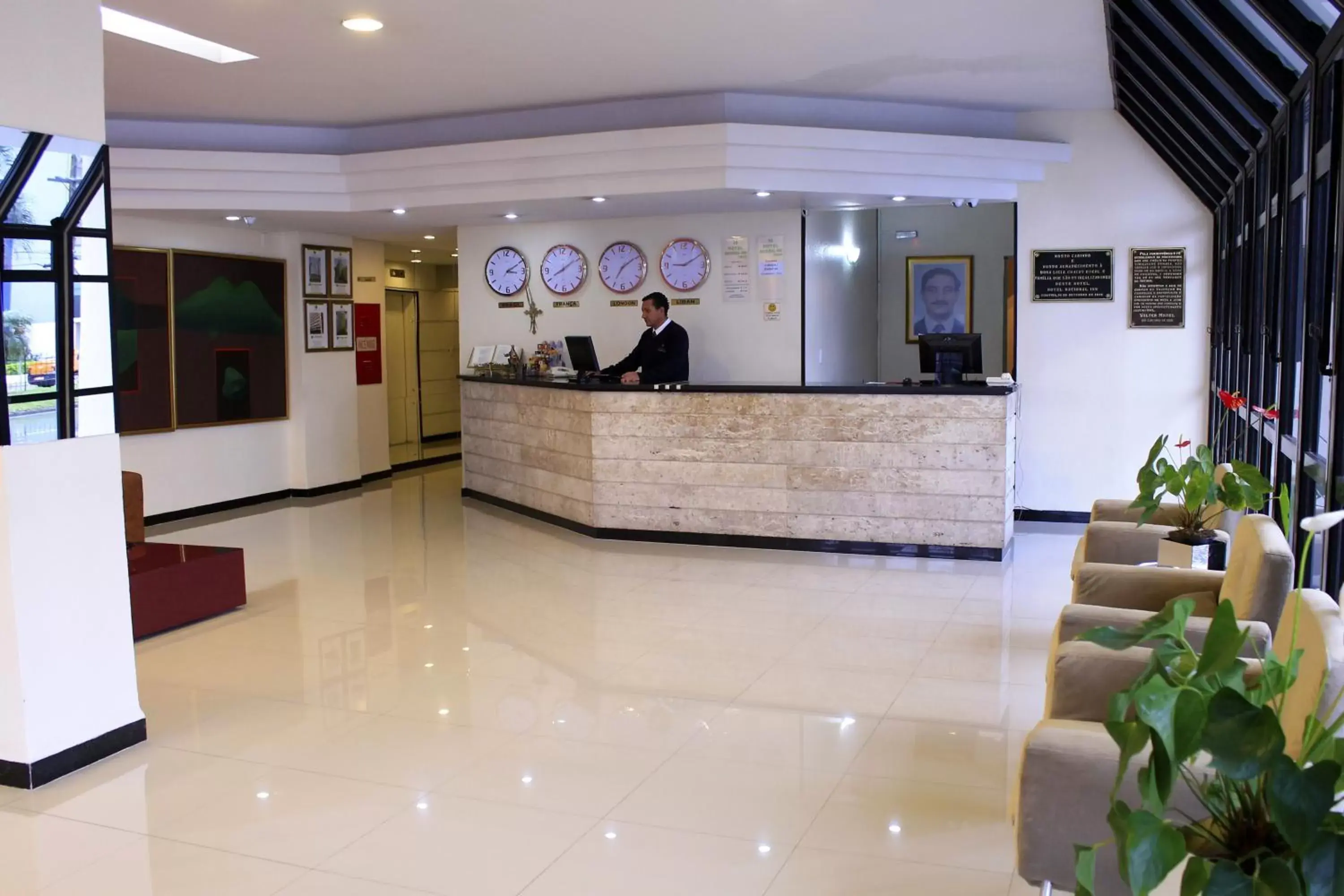 Lobby or reception, Lobby/Reception in Nacional Inn Curitiba Torres