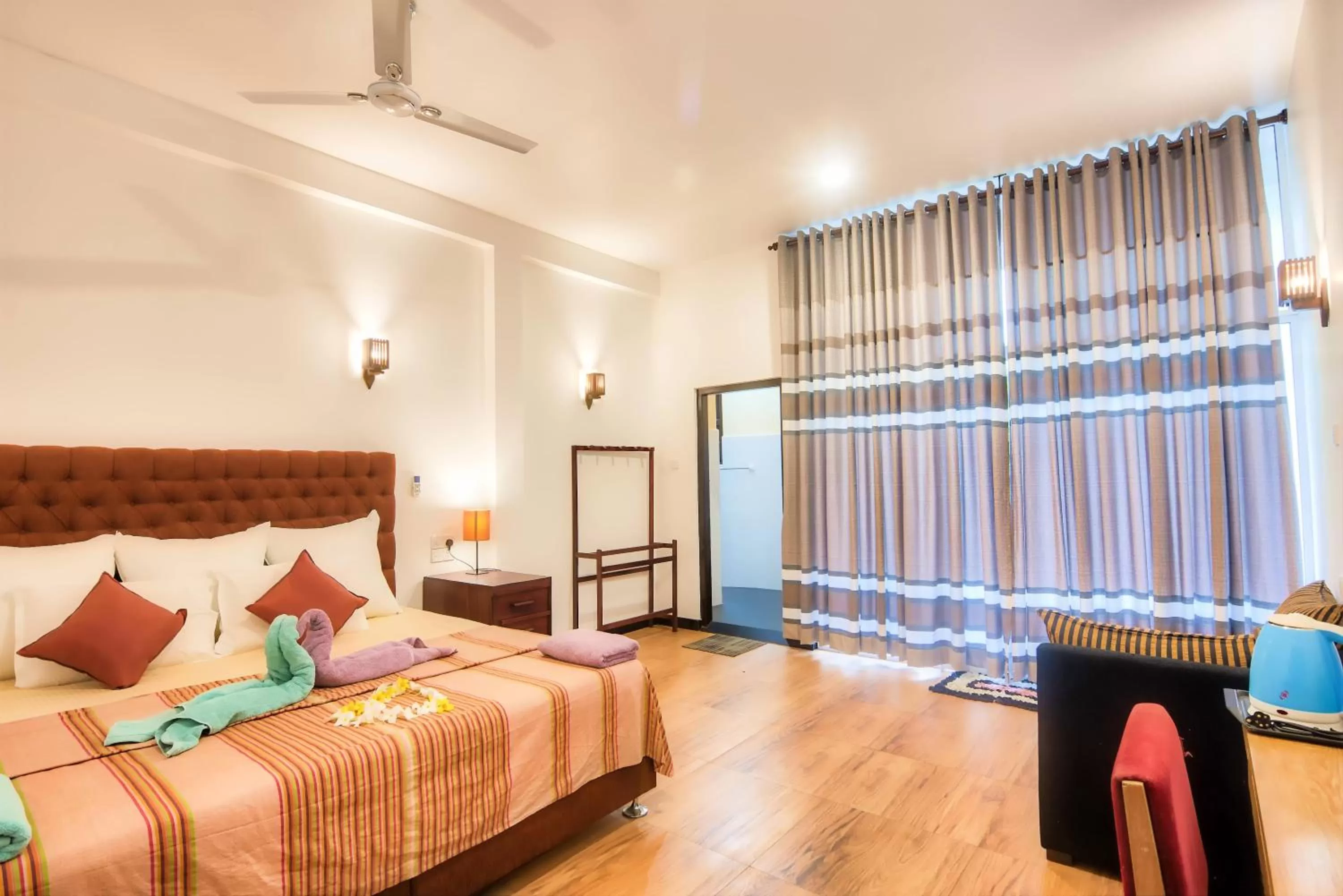 Bed in Ashiyana Hotel