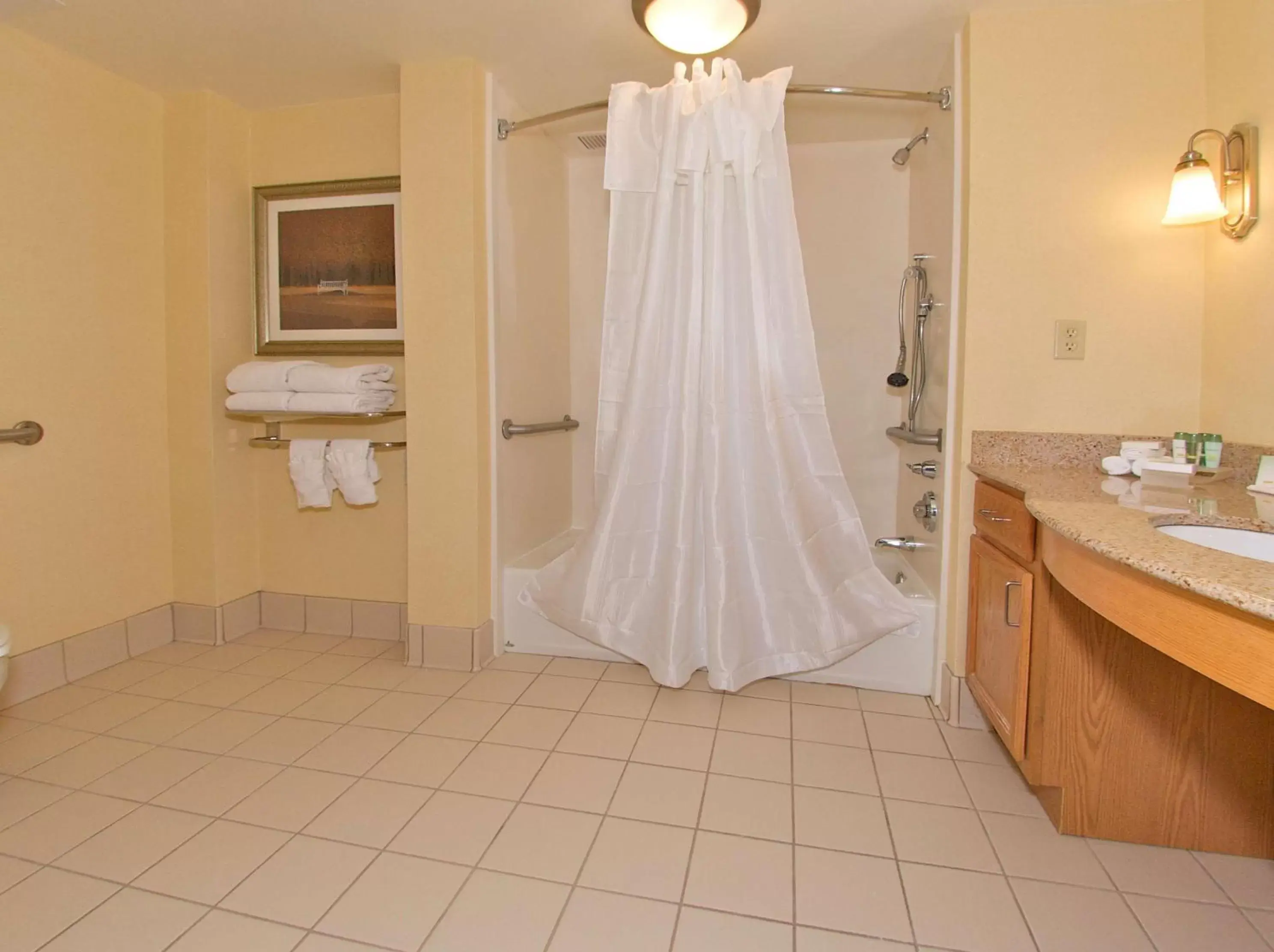 Bathroom in Homewood Suites by Hilton Newark-Wilmington South Area