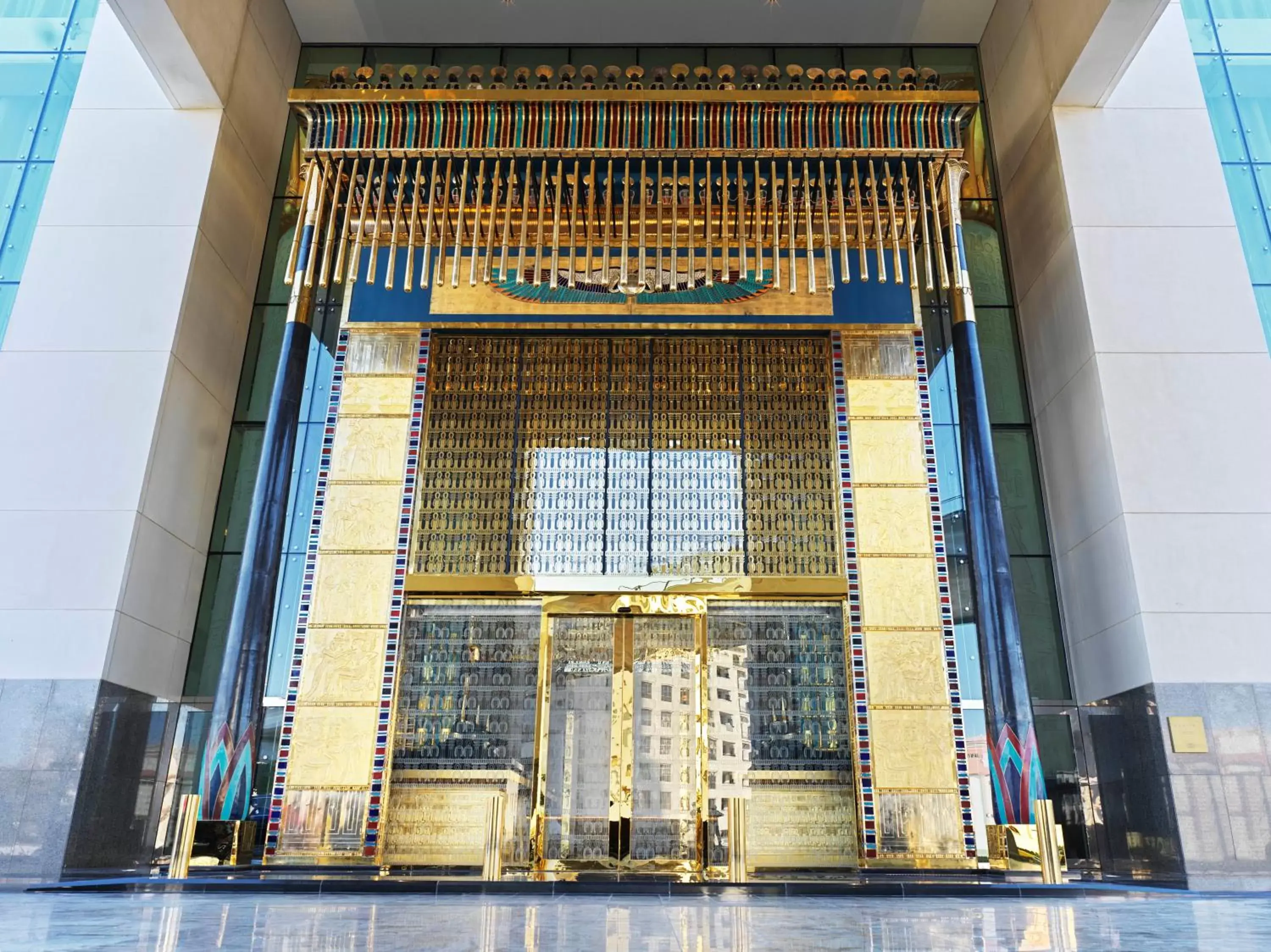 Facade/entrance in Sofitel Dubai The Obelisk