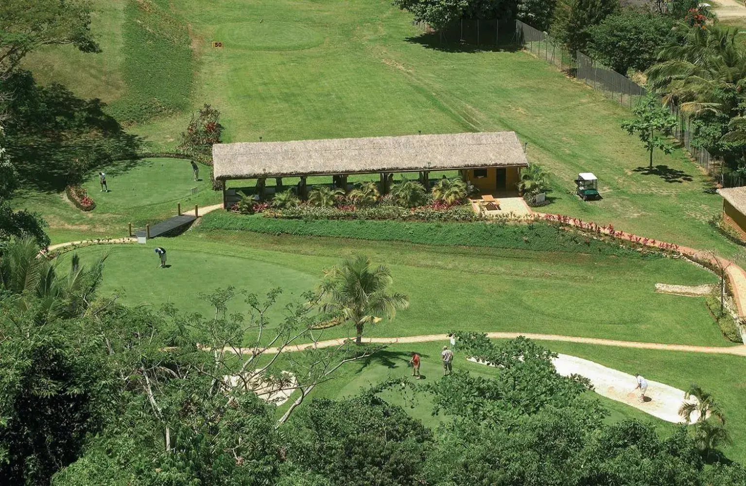 Bird's eye view, Bird's-eye View in Outrigger Fiji Beach Resort