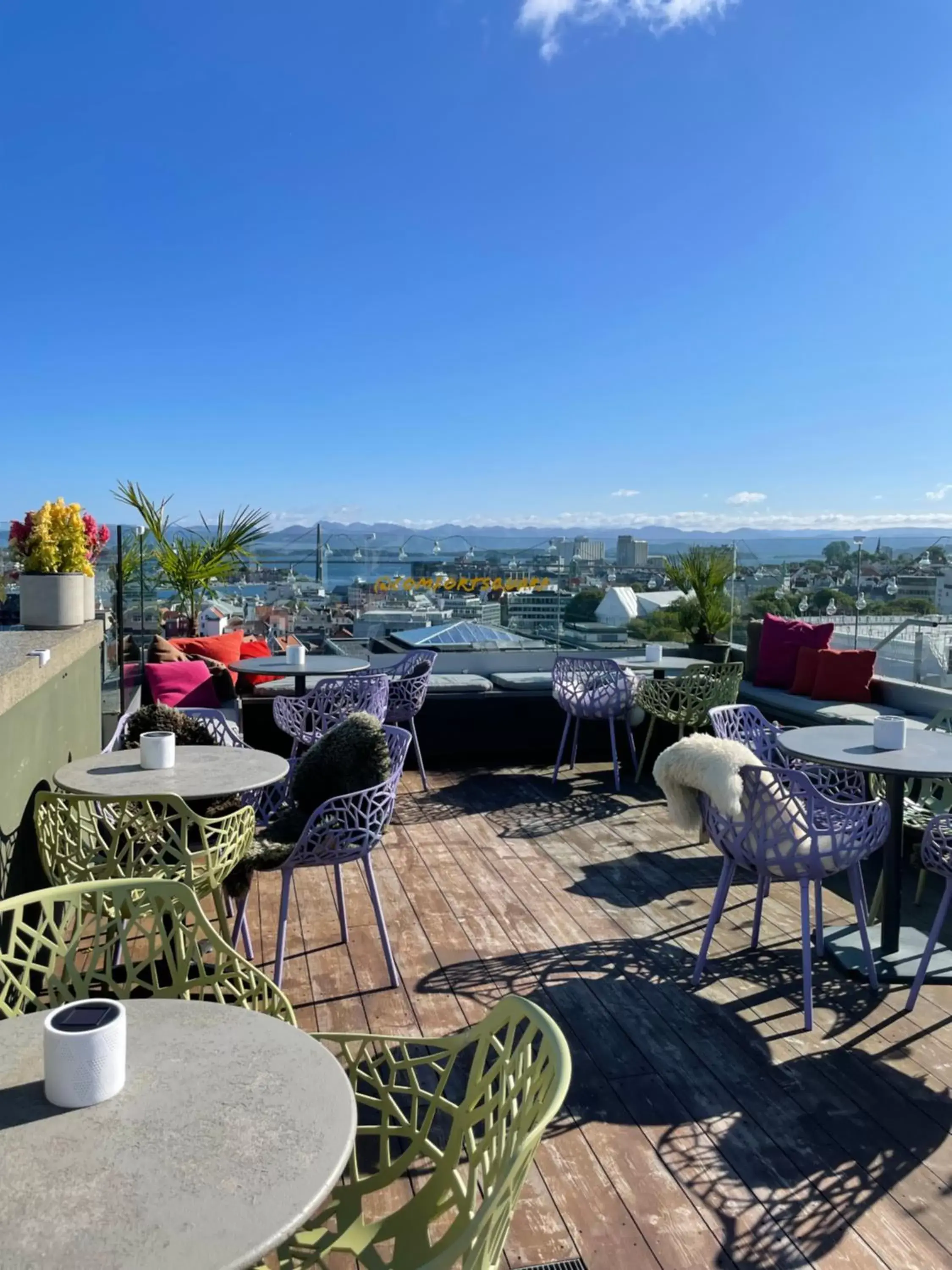 Balcony/Terrace in Comfort Hotel Square