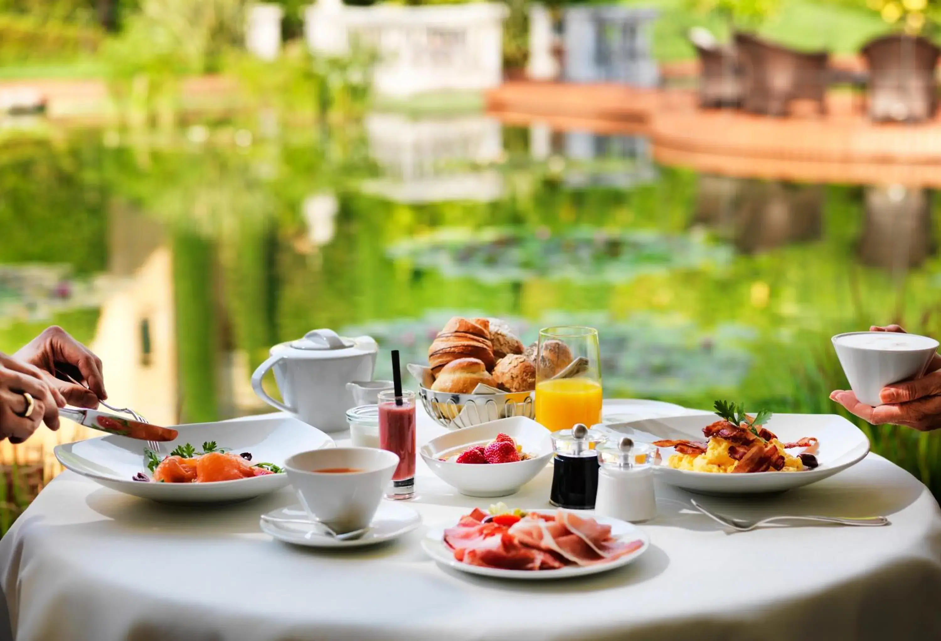 Breakfast in Giardino Ascona