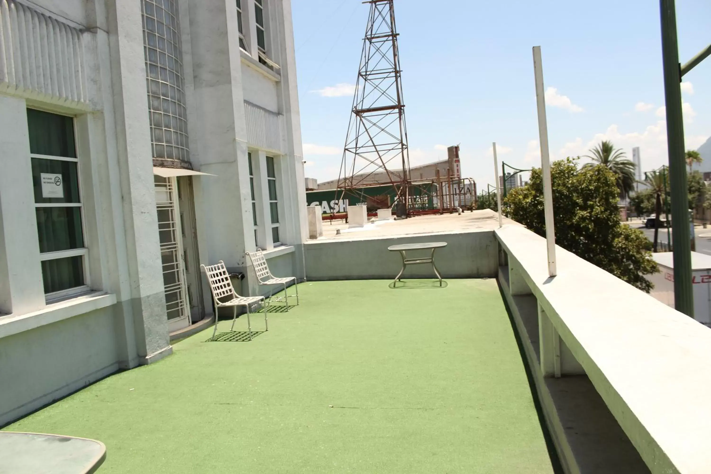 Balcony/Terrace in Hotel Plaza del Arco Express