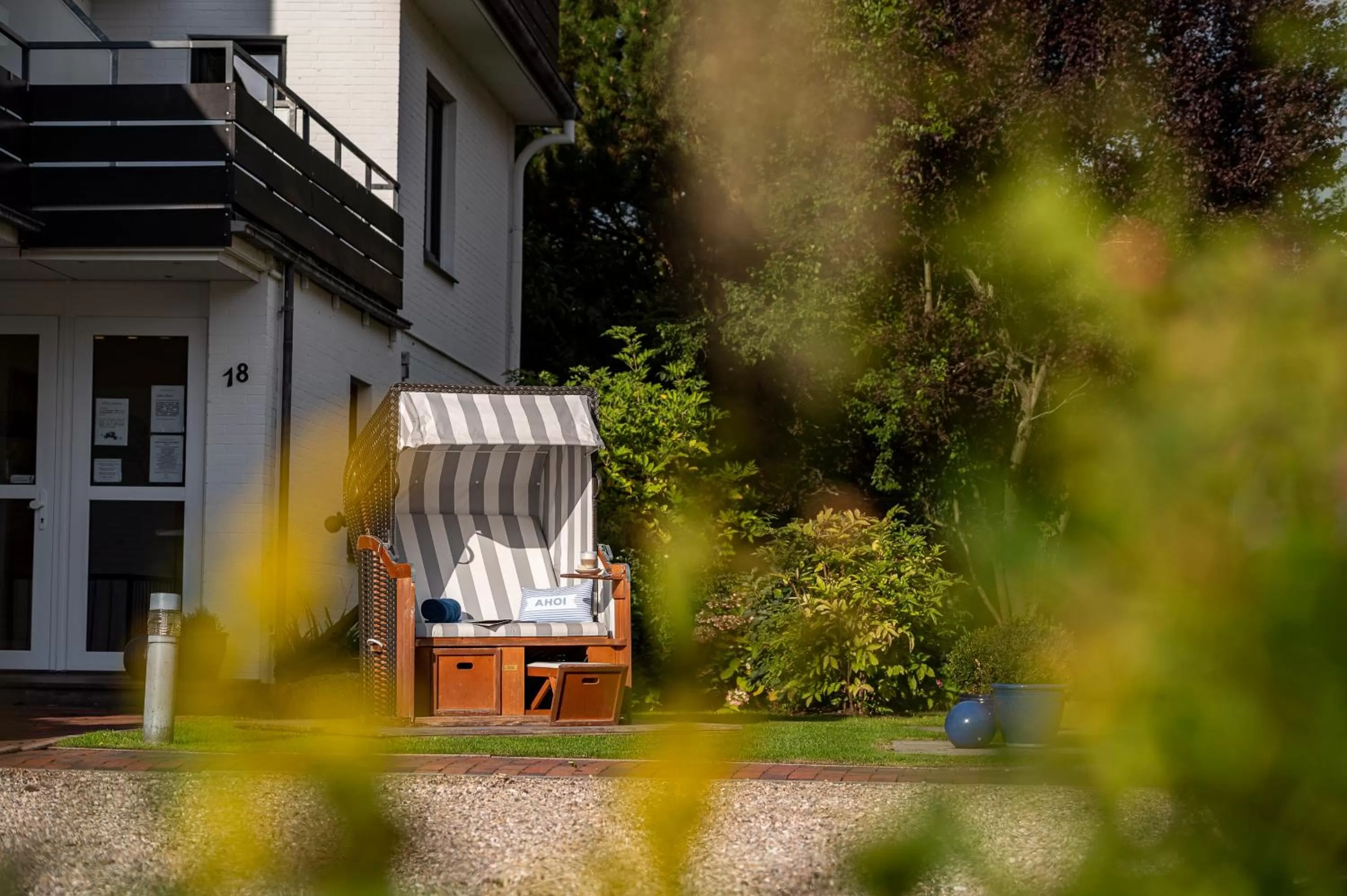 Garden in Das Frühstückshotel Büsum