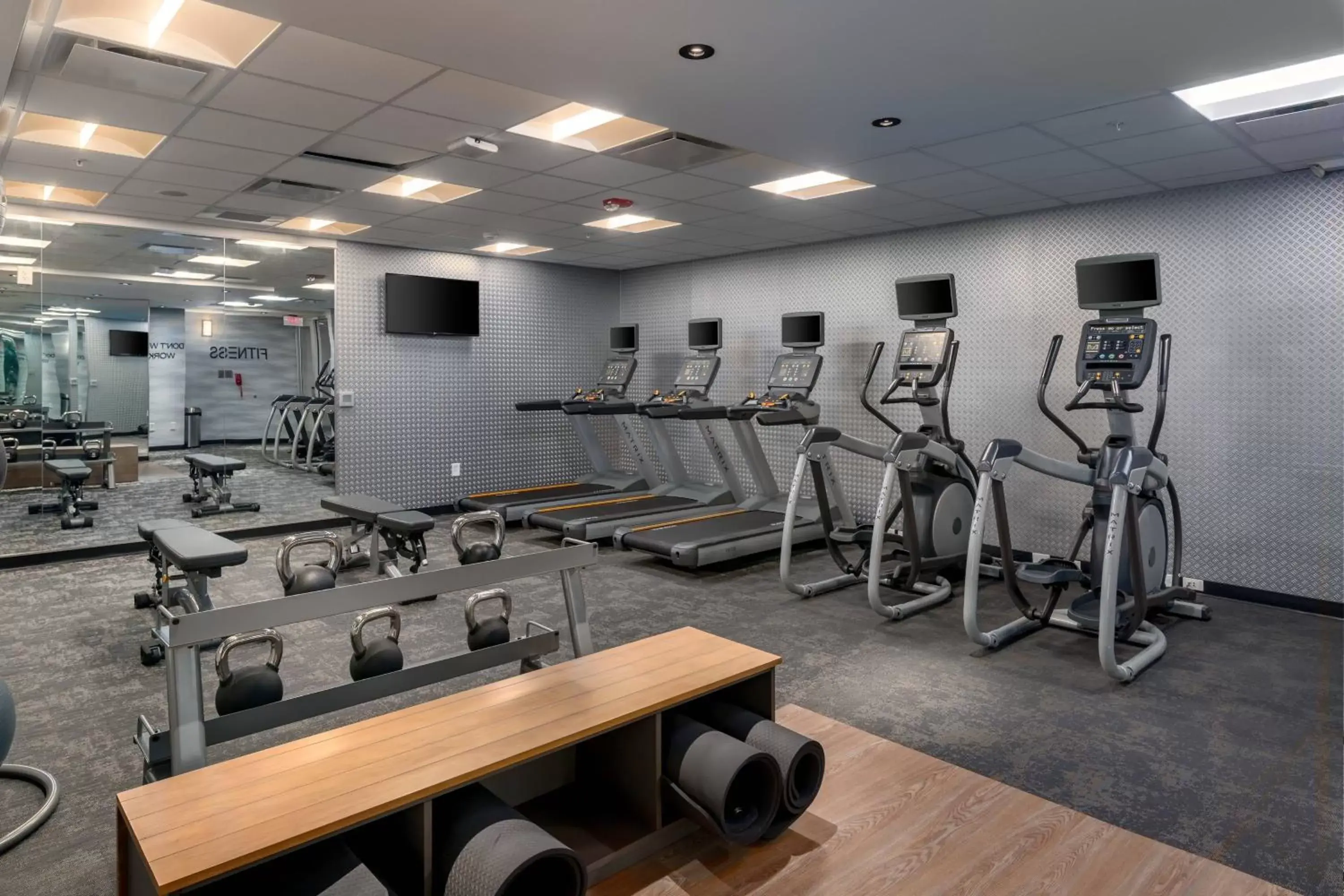 Fitness centre/facilities, Fitness Center/Facilities in Fairfield Inn & Suites Morganton Historic Downtown