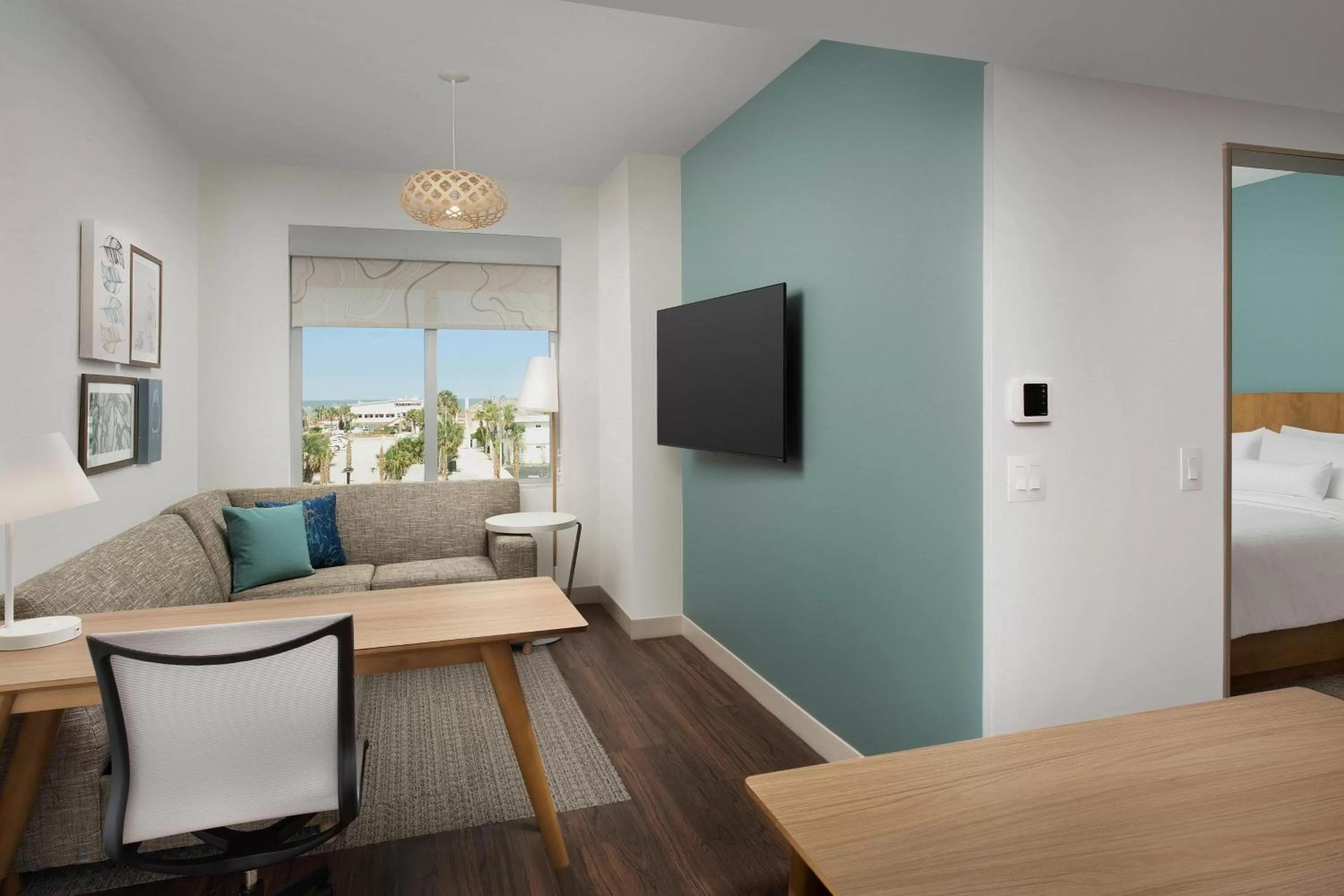 Bedroom, Bed in Element Jacksonville Beach