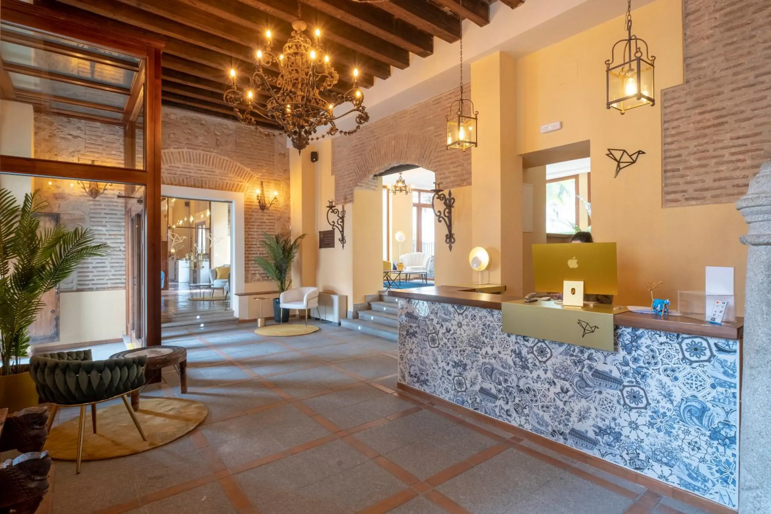 Lobby or reception, Lobby/Reception in Hotel Cetina Palacio Ayala Berganza