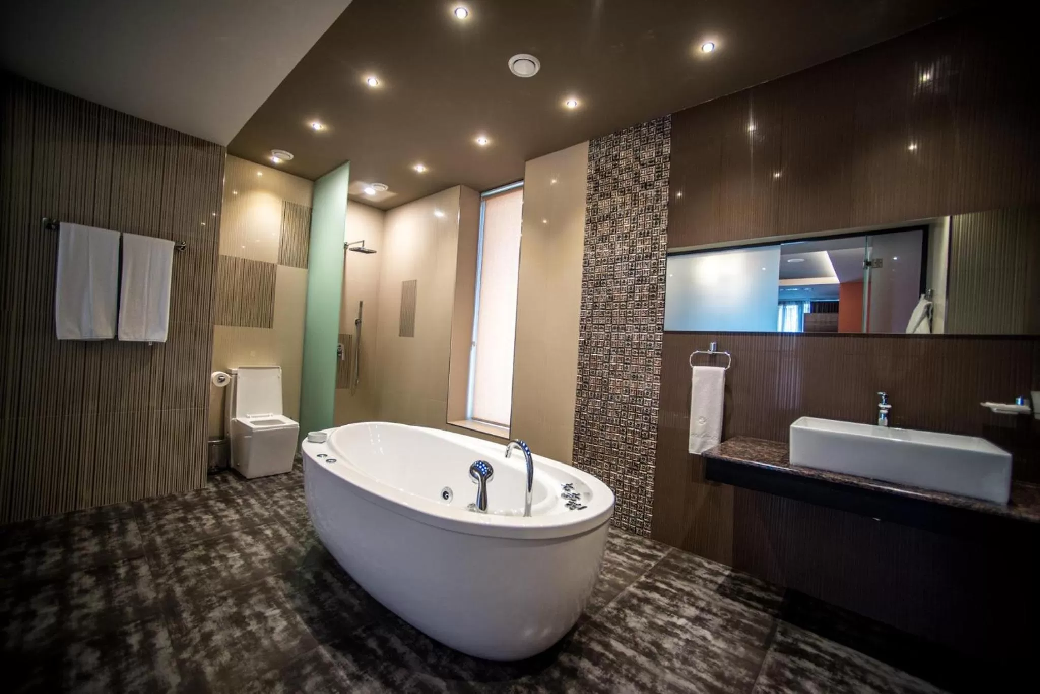 Bathroom in Aghababyan's Hotel