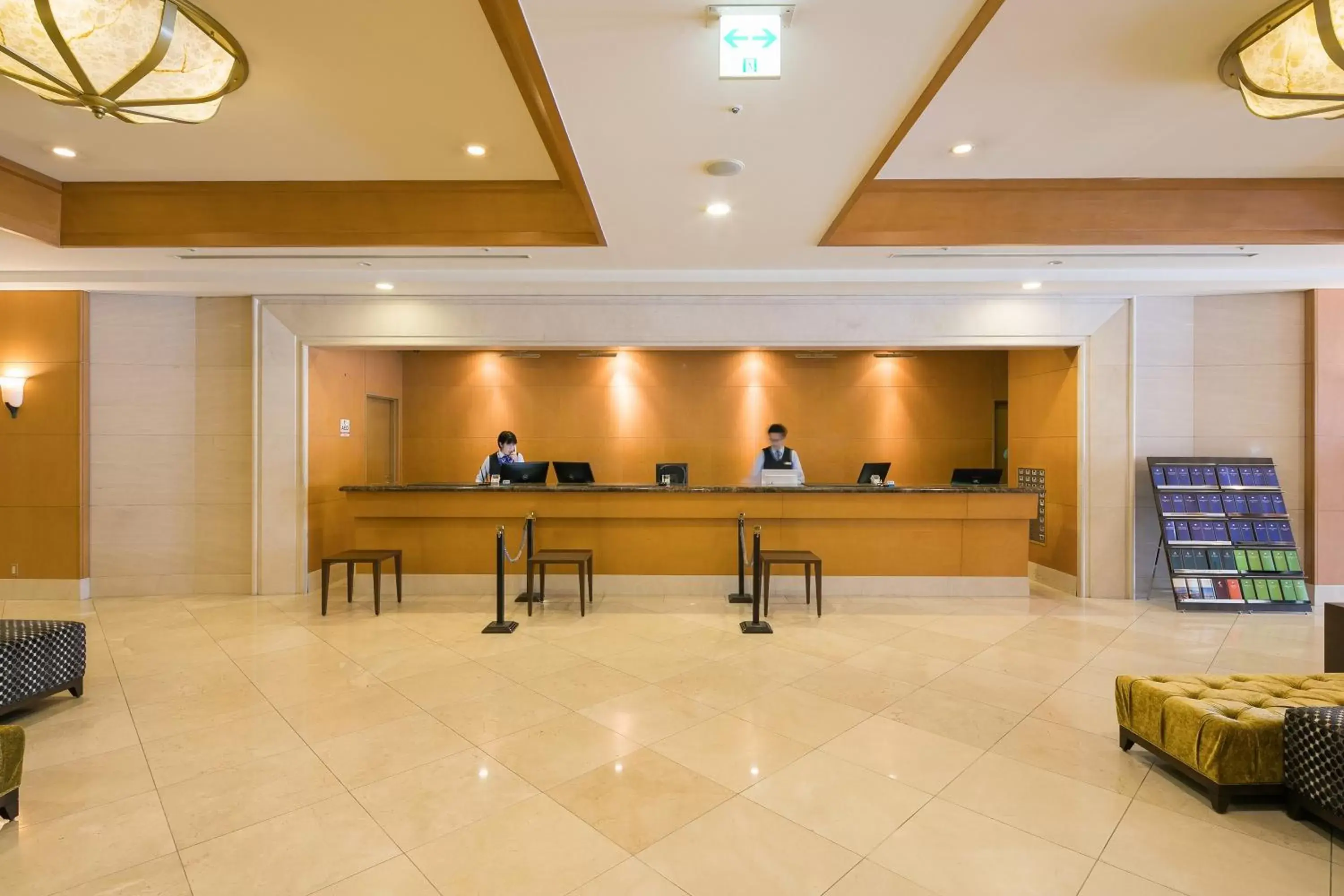 Lobby or reception in HOTEL MYSTAYS Matsuyama Lobby or reception in HOTEL MYSTAYS Matsuyama