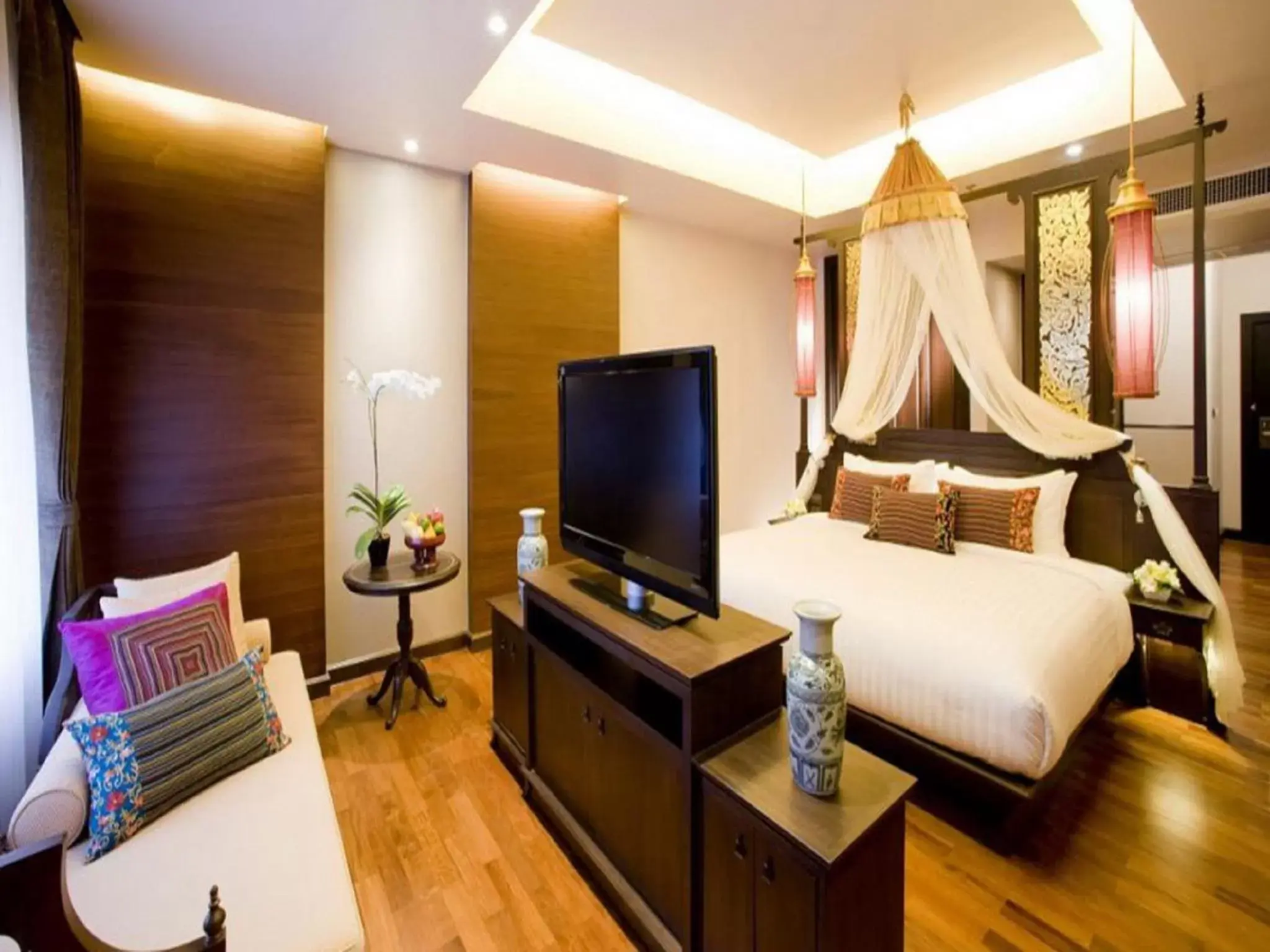 Photo of the whole room, TV/Entertainment Center in Siripanna Villa Resort & Spa Chiang Mai -SHA Extra Plus