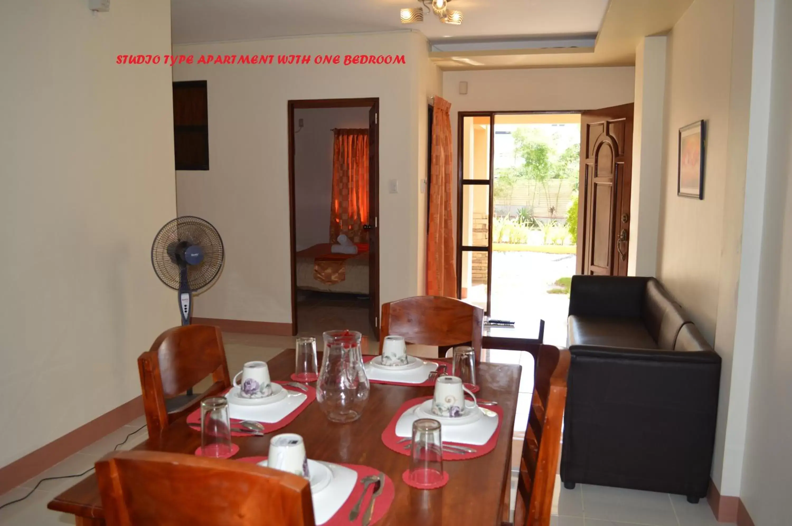 Living room, Restaurant/Places to Eat in Manora Apartment