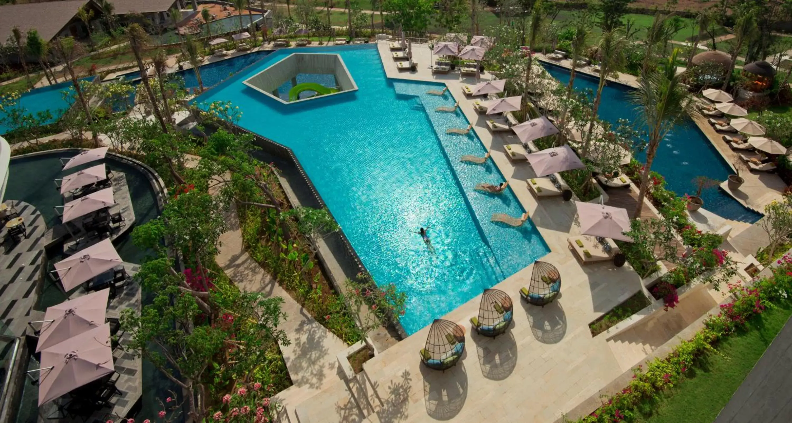 Bird's eye view, Pool View in RIMBA by AYANA Bali